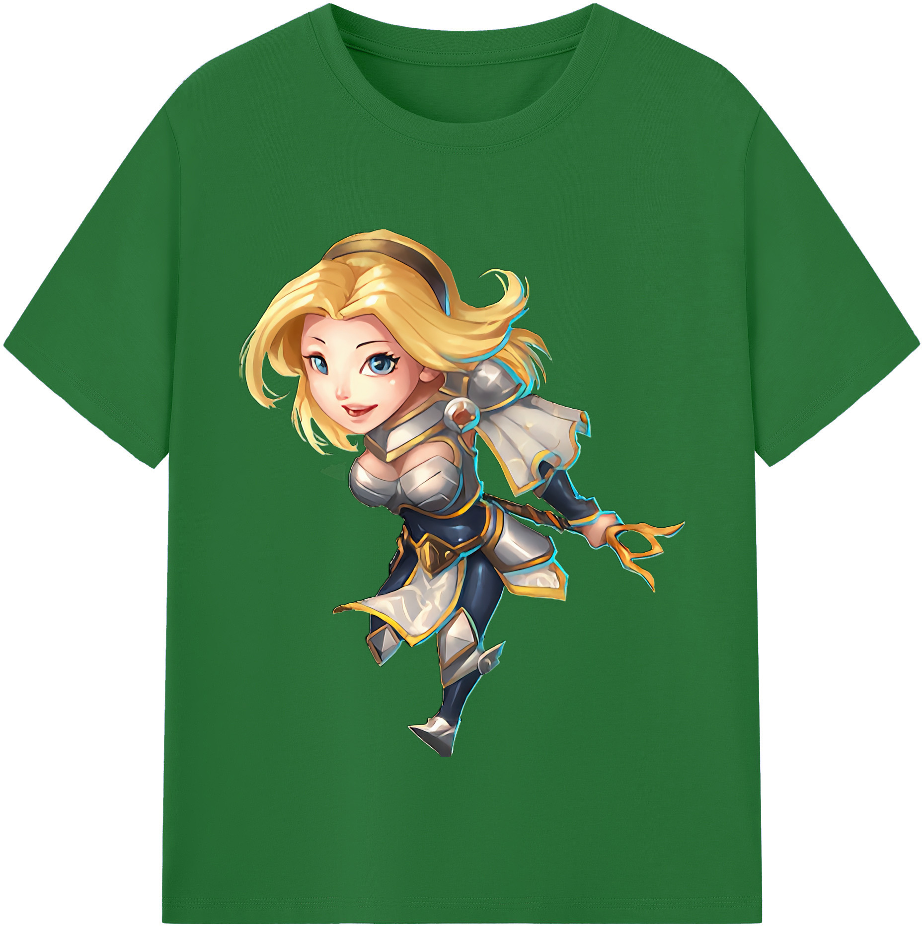 リーグ・オブ・レジェンド League of Legends LOL 綿100％半袖Tシャツ（フロントプリント）