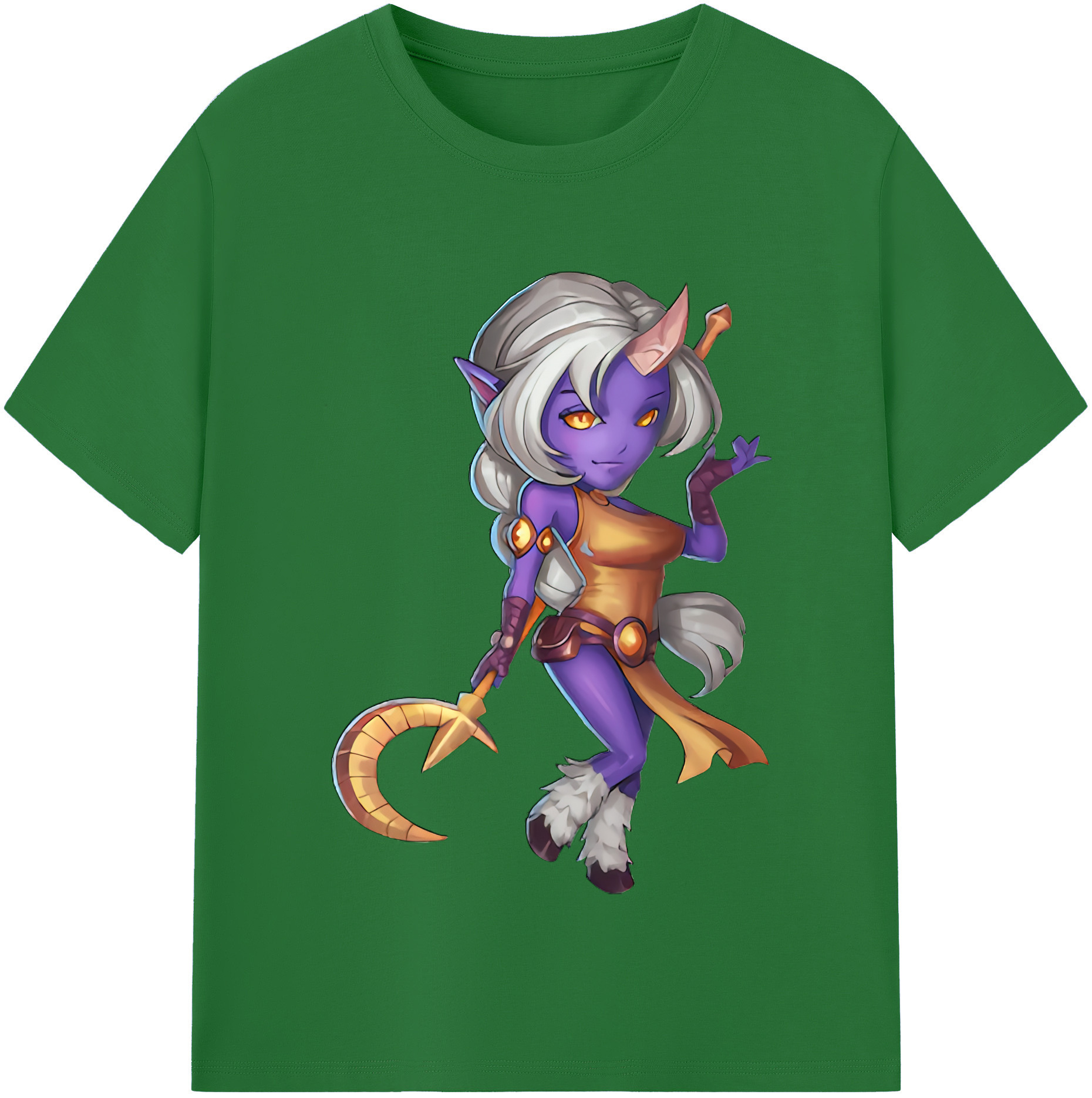 リーグ・オブ・レジェンド League of Legends LOL 綿100％半袖Tシャツ（フロントプリント）