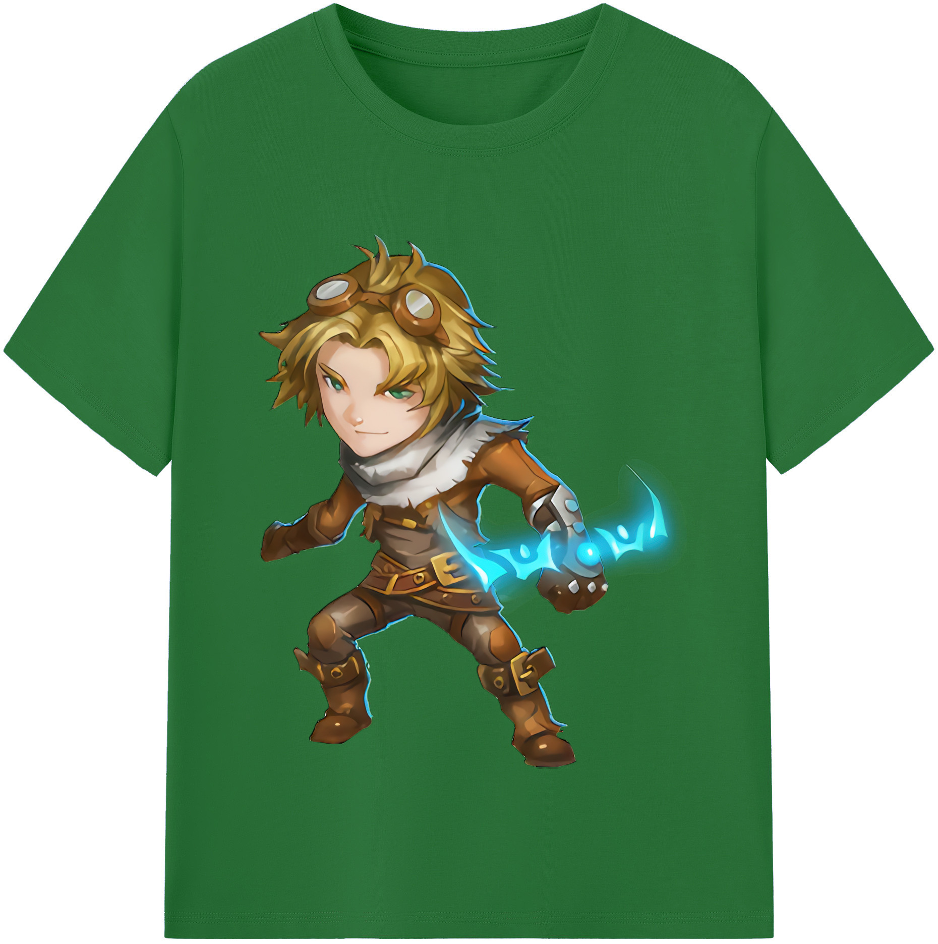 リーグ・オブ・レジェンド League of Legends LOL 綿100％半袖Tシャツ（フロントプリント）