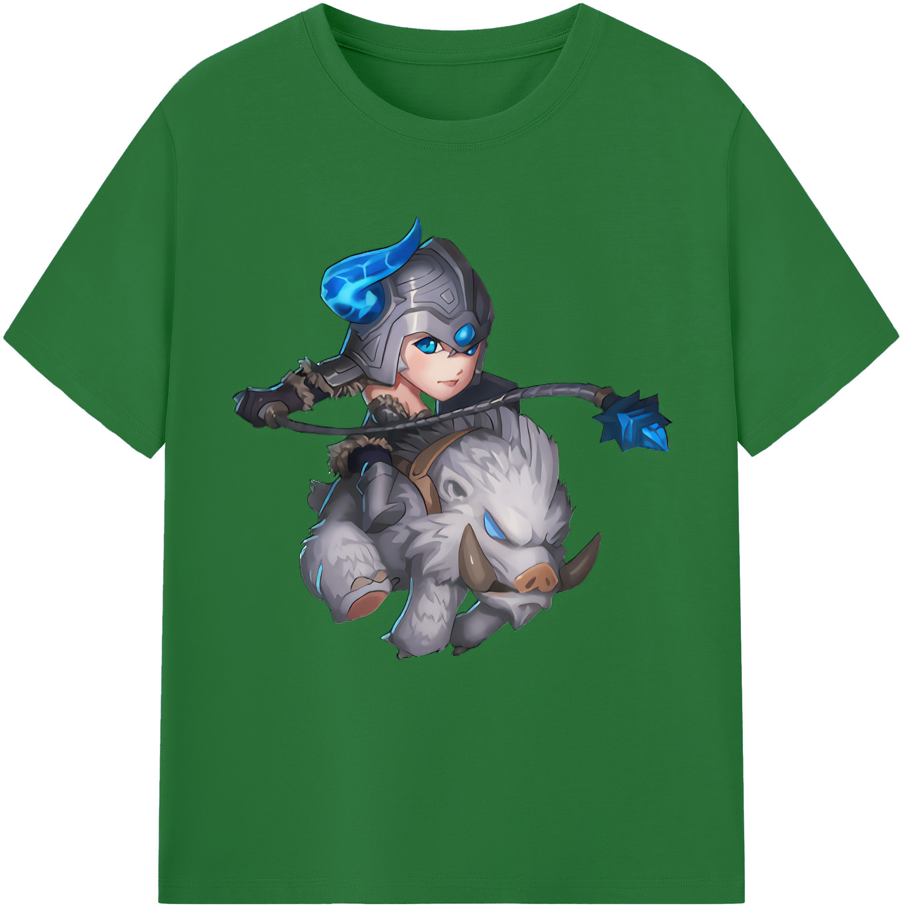 リーグ・オブ・レジェンド League of Legends LOL 綿100％半袖Tシャツ（フロントプリント）