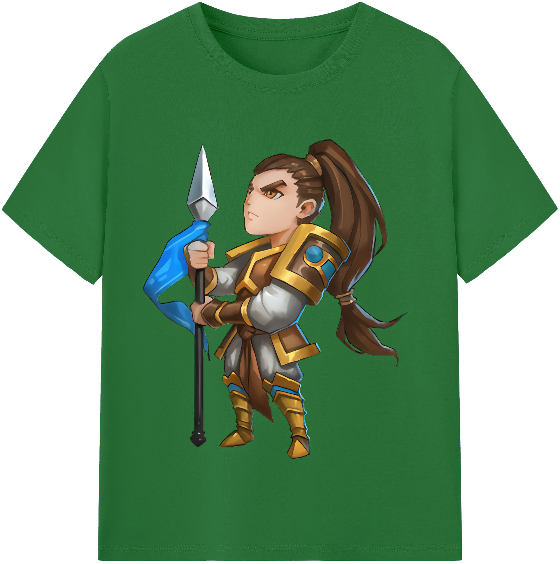 リーグ・オブ・レジェンド League of Legends LOL 綿100％半袖Tシャツ（フロントプリント）