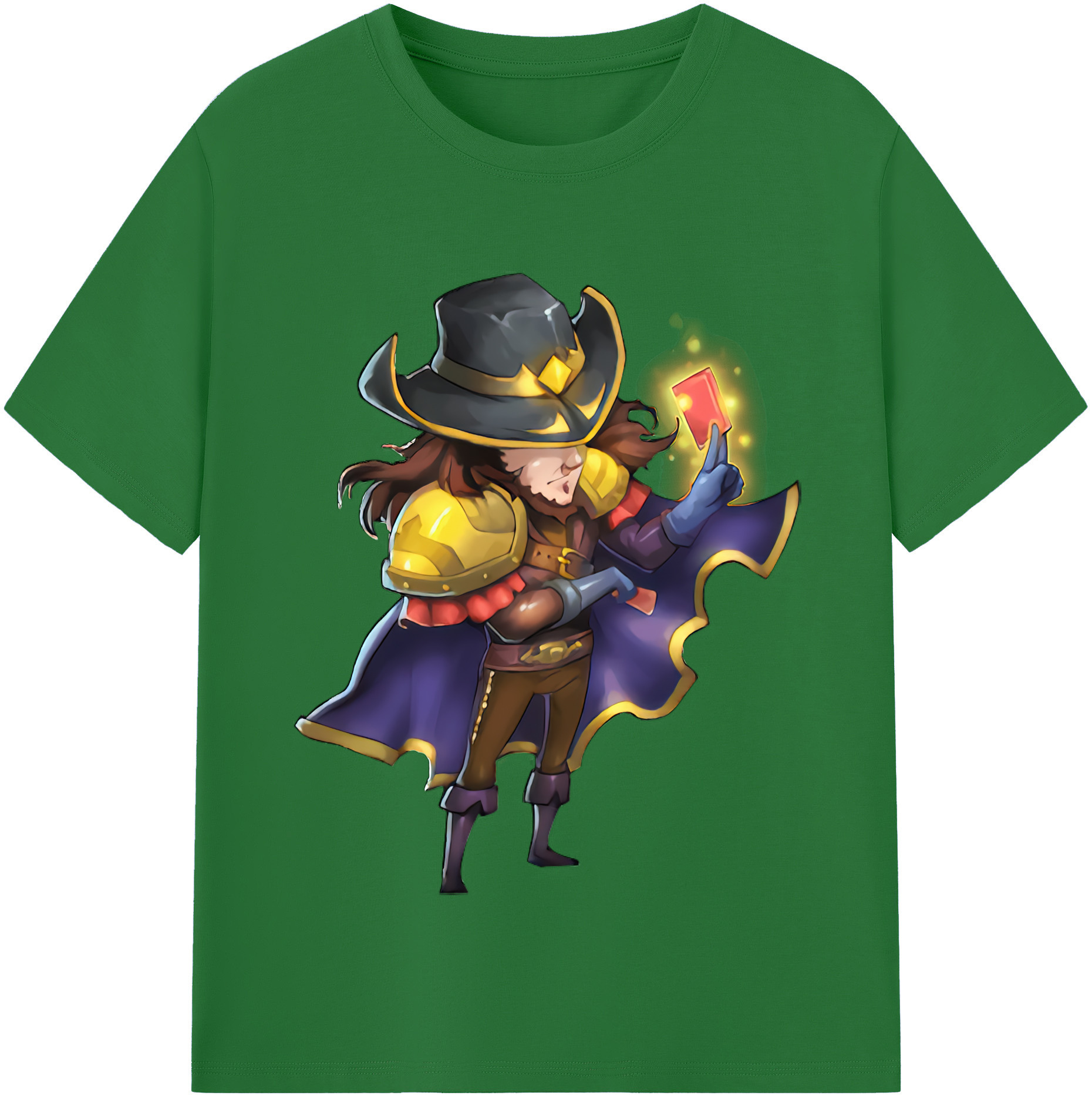 リーグ・オブ・レジェンド League of Legends LOL 綿100％半袖Tシャツ（フロントプリント）