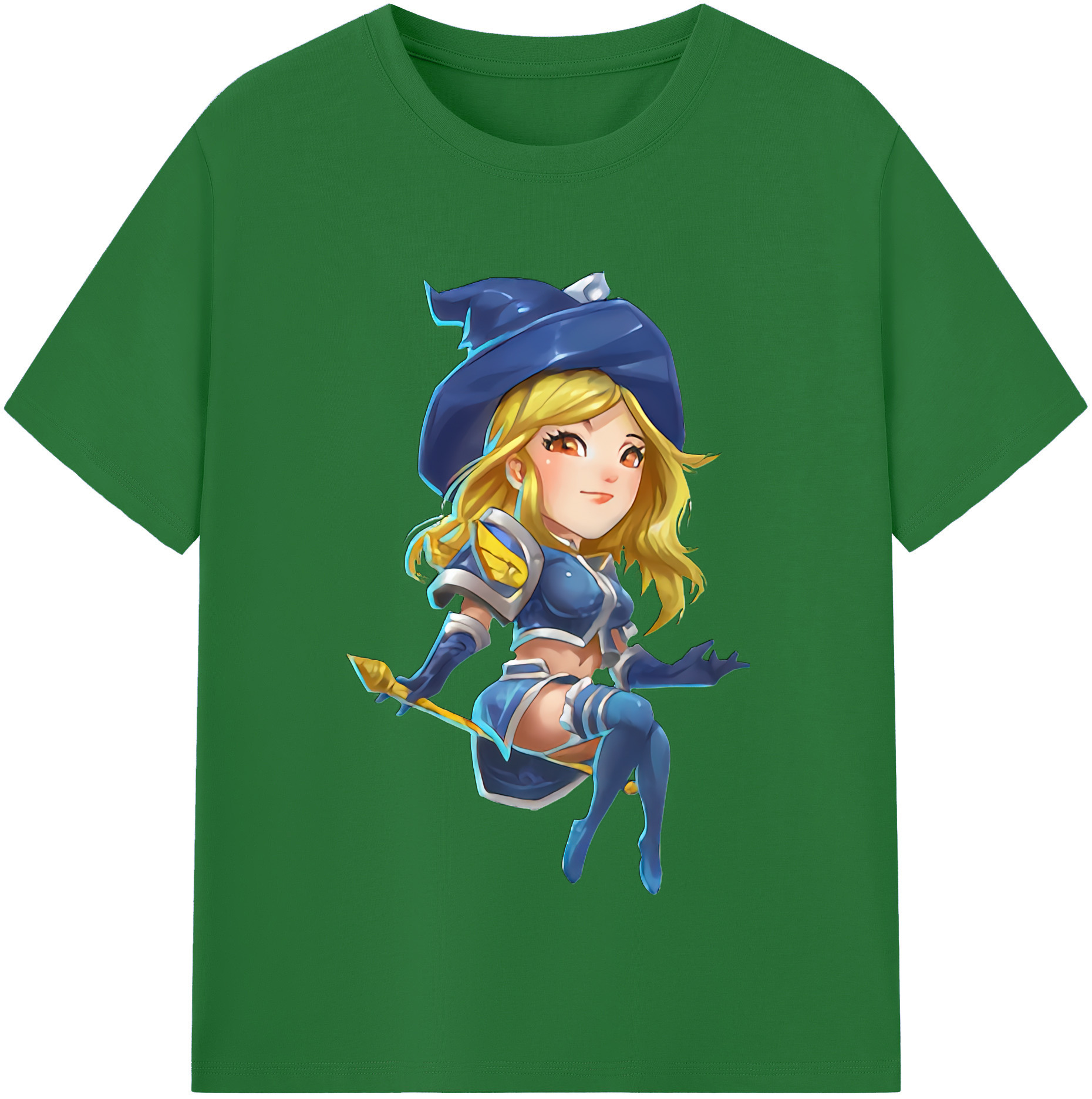 リーグ・オブ・レジェンド League of Legends LOL 綿100％半袖Tシャツ（フロントプリント）