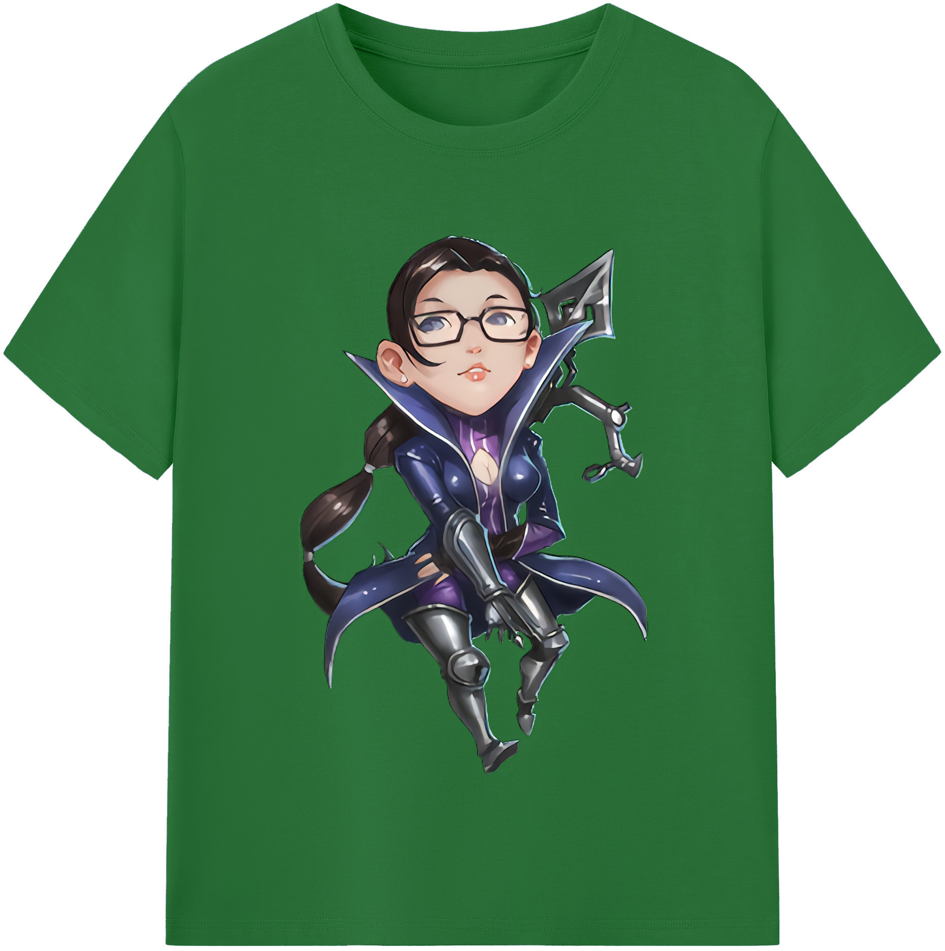 リーグ・オブ・レジェンド League of Legends LOL 綿100％半袖Tシャツ（フロントプリント）