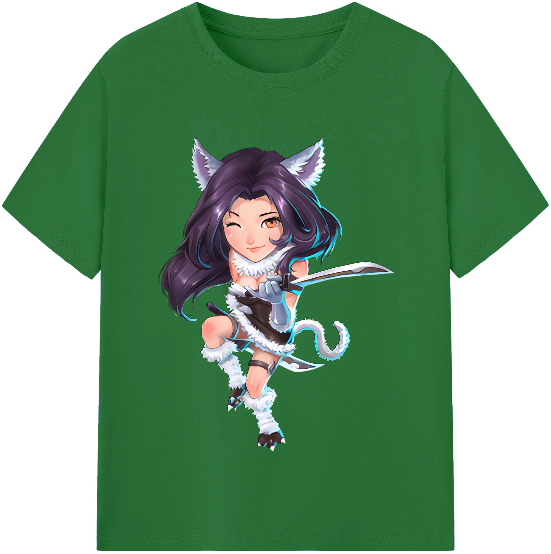 リーグ・オブ・レジェンド League of Legends LOL 綿100％半袖Tシャツ（フロントプリント）