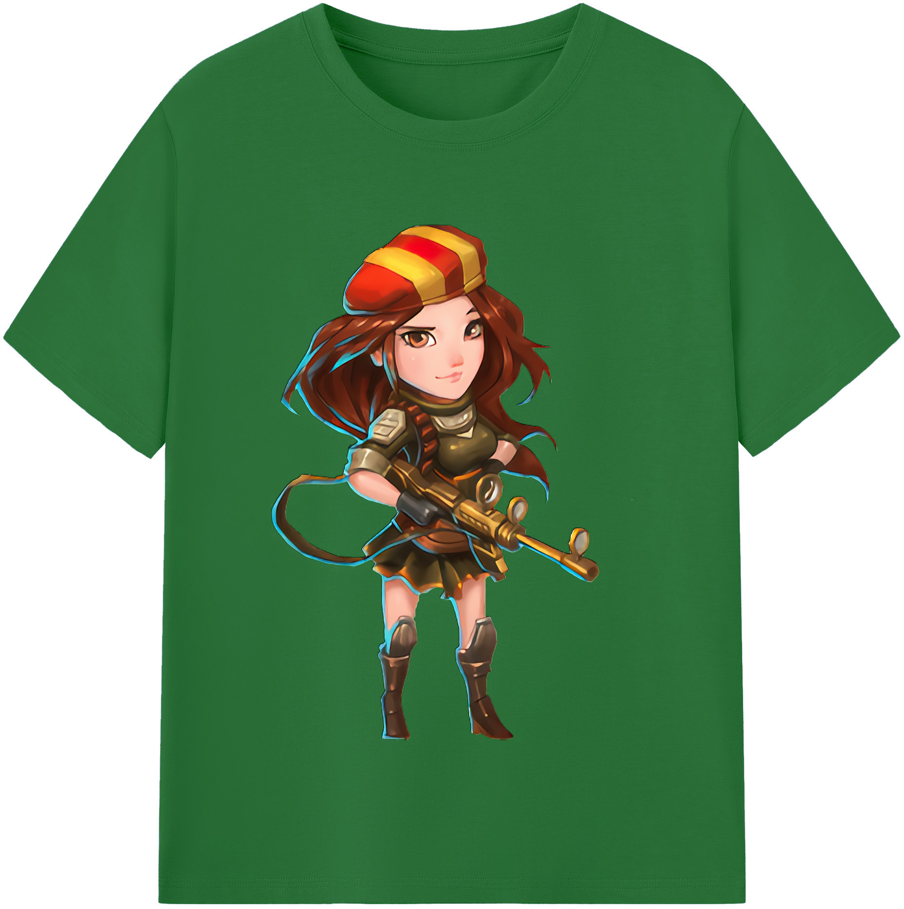 リーグ・オブ・レジェンド League of Legends LOL 綿100％半袖Tシャツ（フロントプリント）