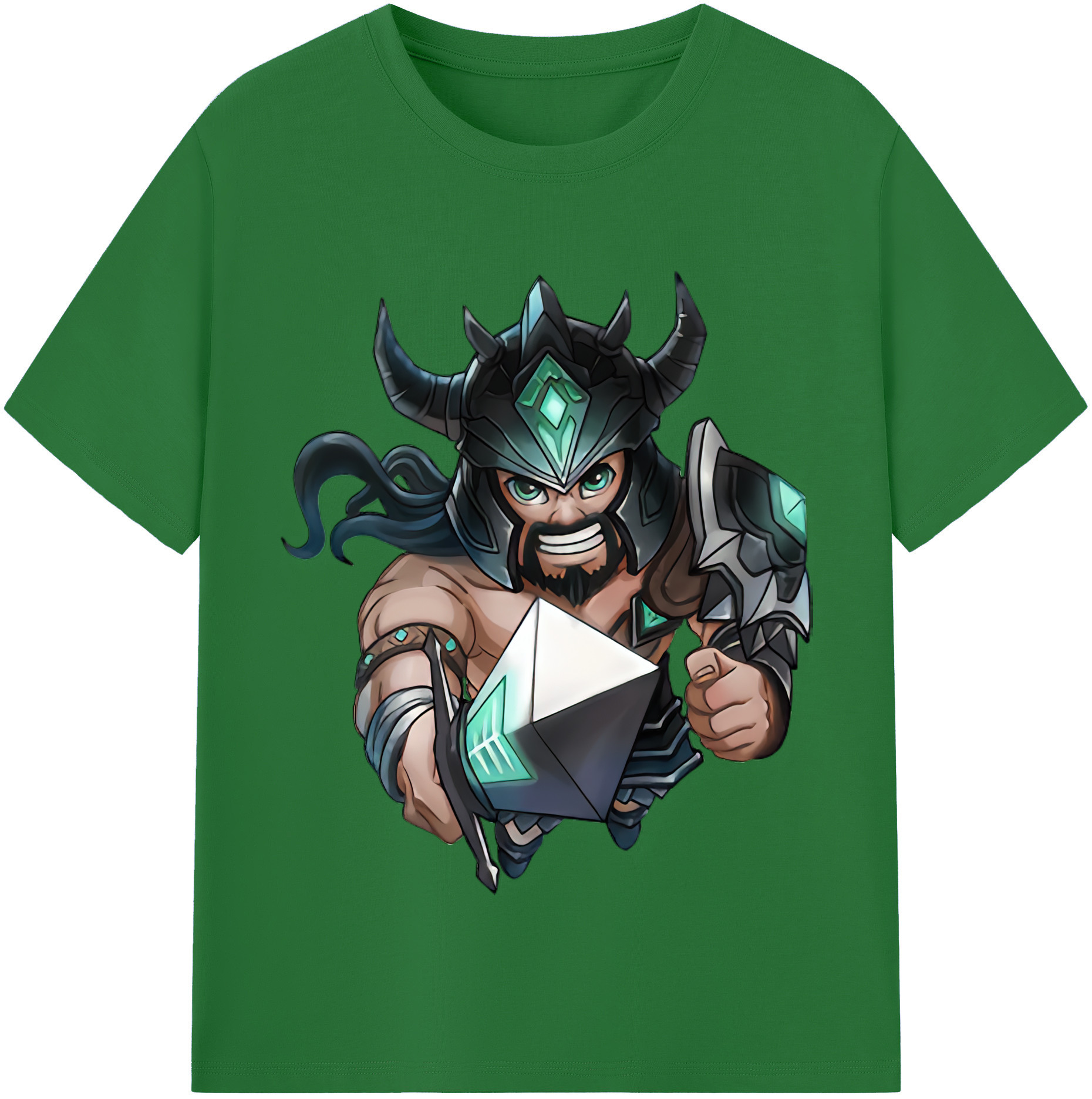 リーグ・オブ・レジェンド League of Legends LOL 綿100％半袖Tシャツ（フロントプリント）