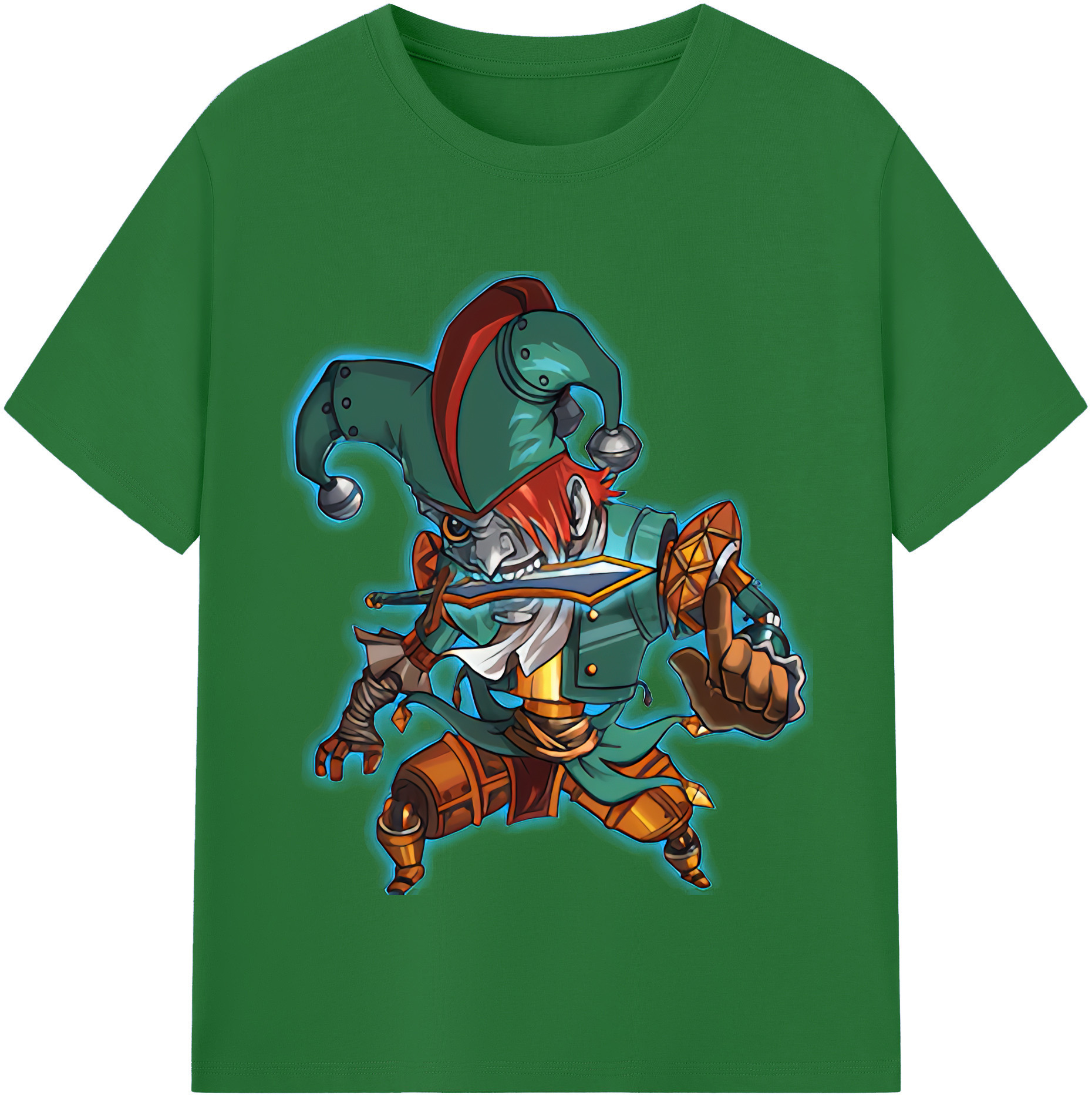 リーグ・オブ・レジェンド League of Legends LOL 綿100％半袖Tシャツ（フロントプリント）