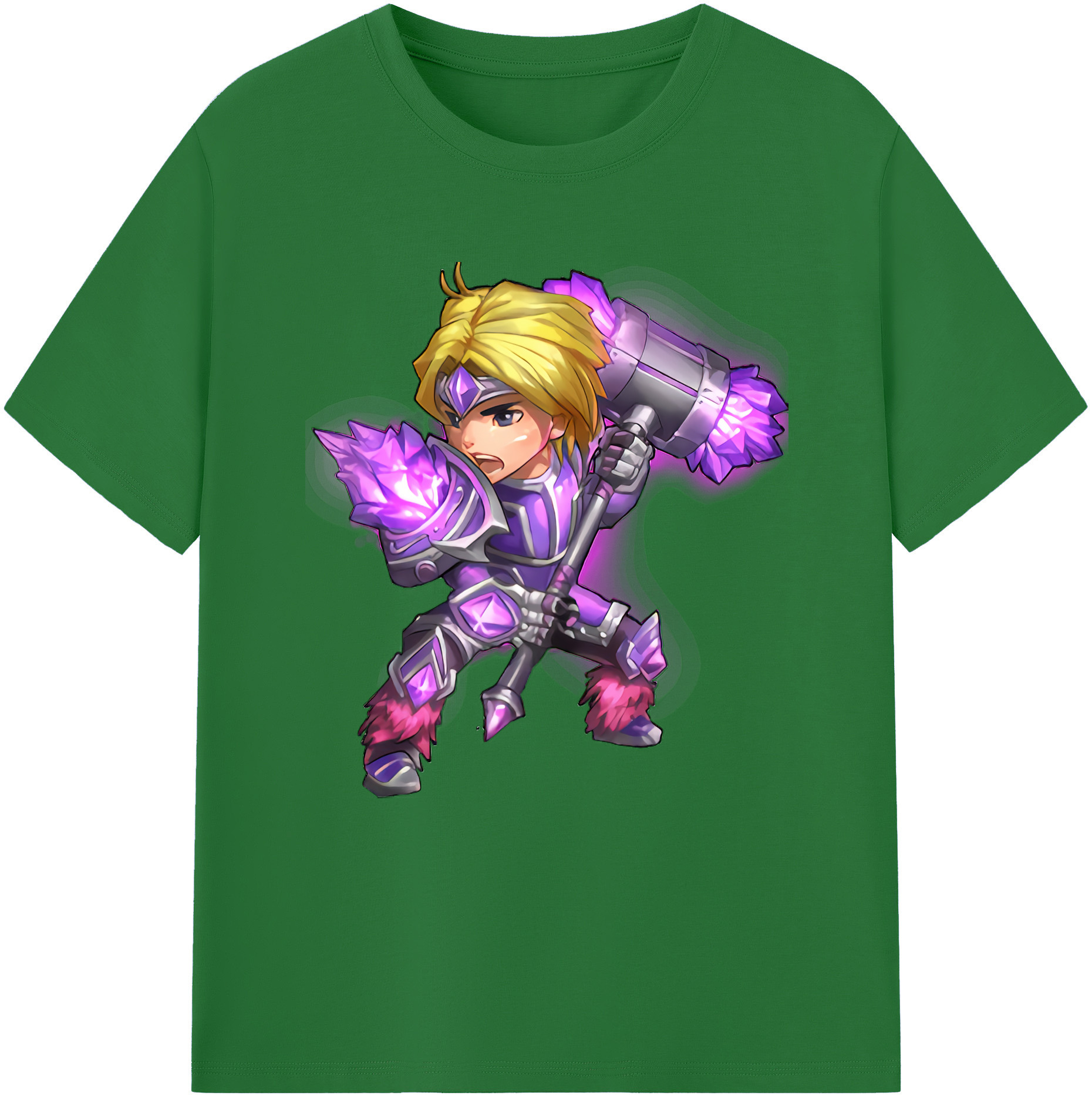 （画像用） リーグ・オブ・レジェンド League of Legends LOL 綿100％半袖Tシャツ（フロントプリント）