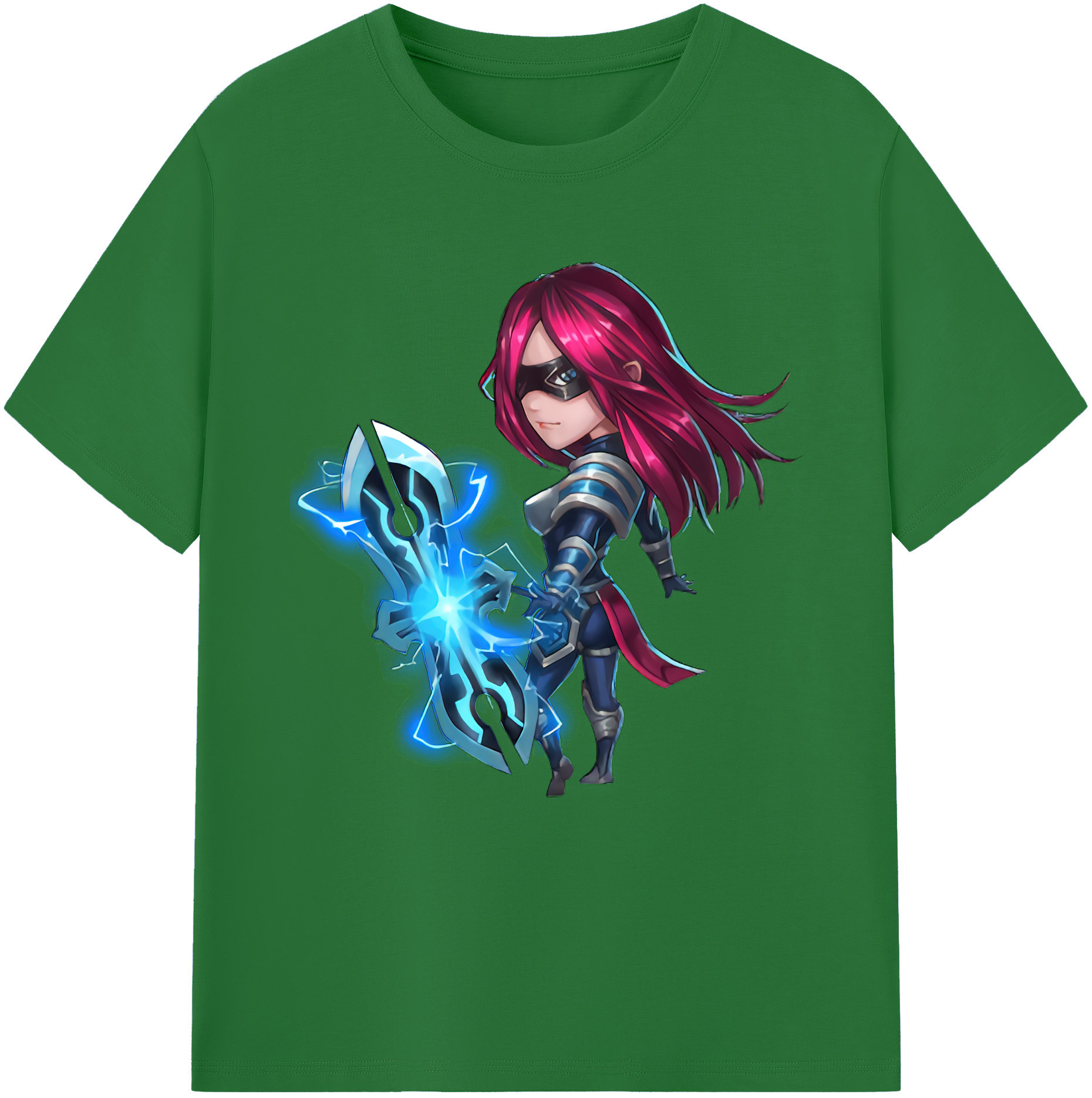 リーグ・オブ・レジェンド League of Legends LOL 綿100％半袖Tシャツ（フロントプリント）