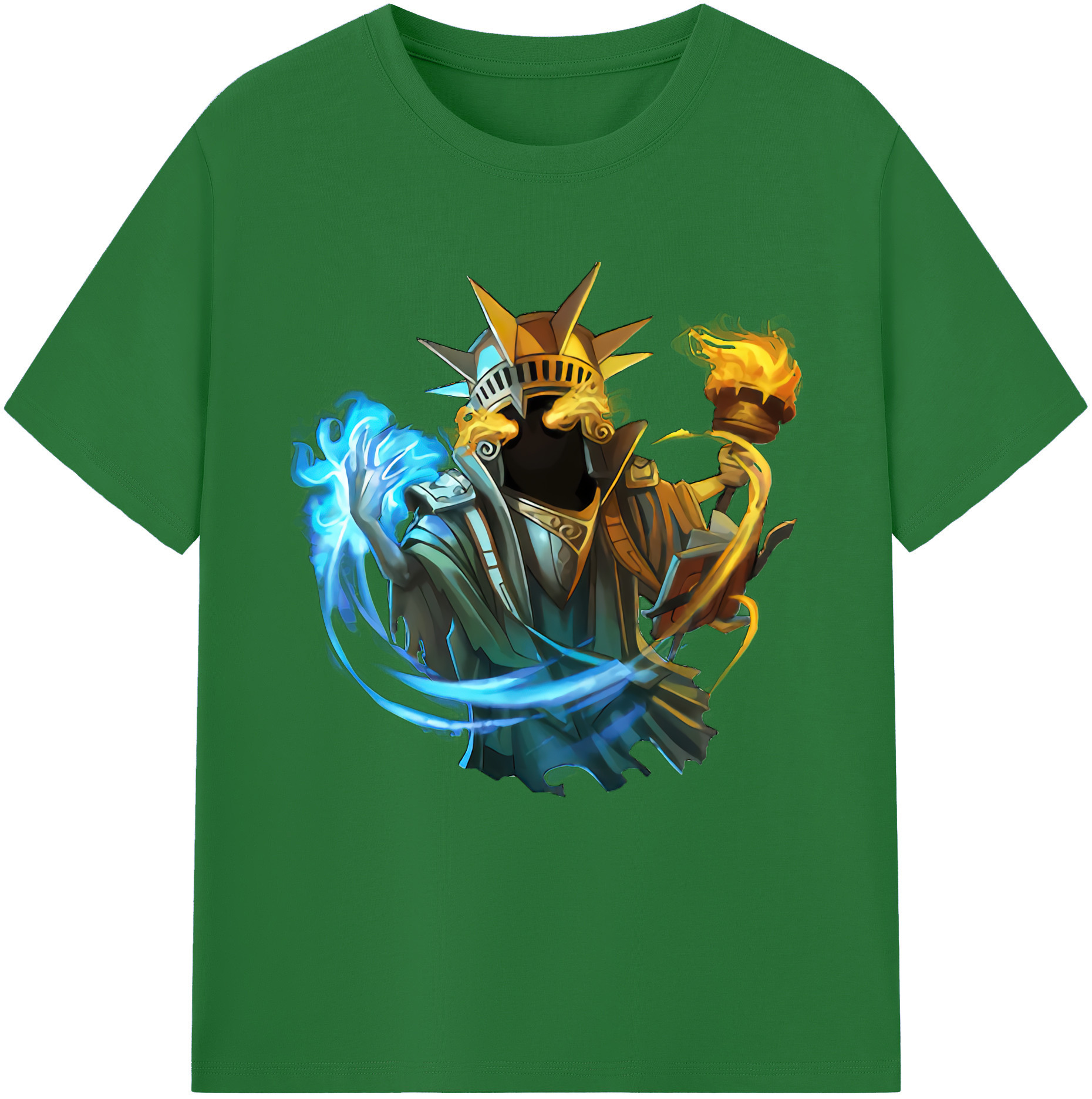 リーグ・オブ・レジェンド League of Legends LOL 綿100％半袖Tシャツ（フロントプリント）
