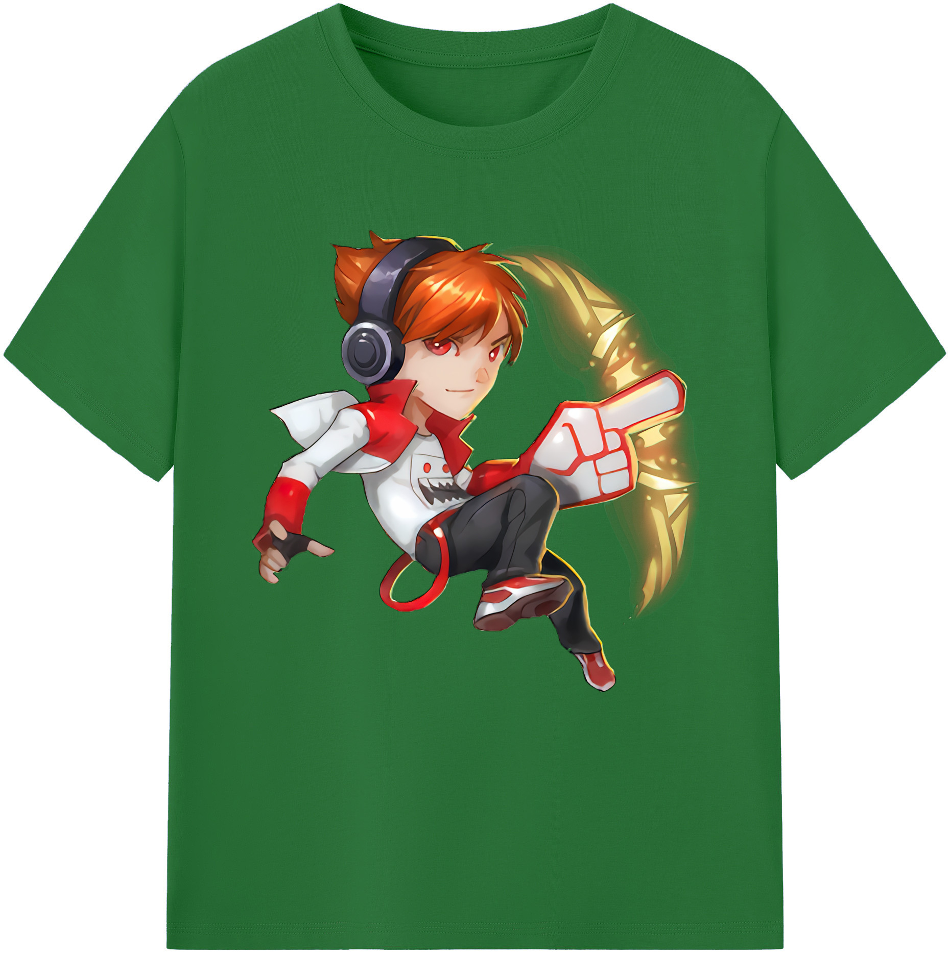 リーグ・オブ・レジェンド League of Legends LOL 綿100％半袖Tシャツ（フロントプリント）