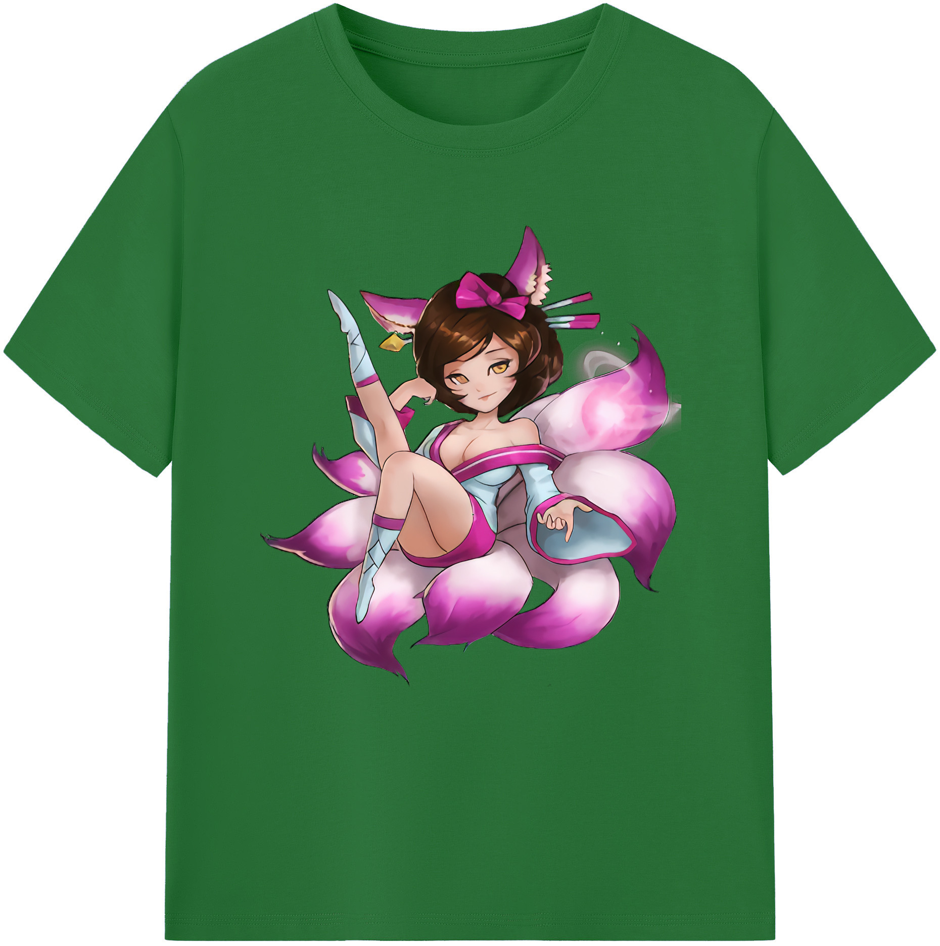 リーグ・オブ・レジェンド League of Legends LOL 綿100％半袖Tシャツ（フロントプリント）