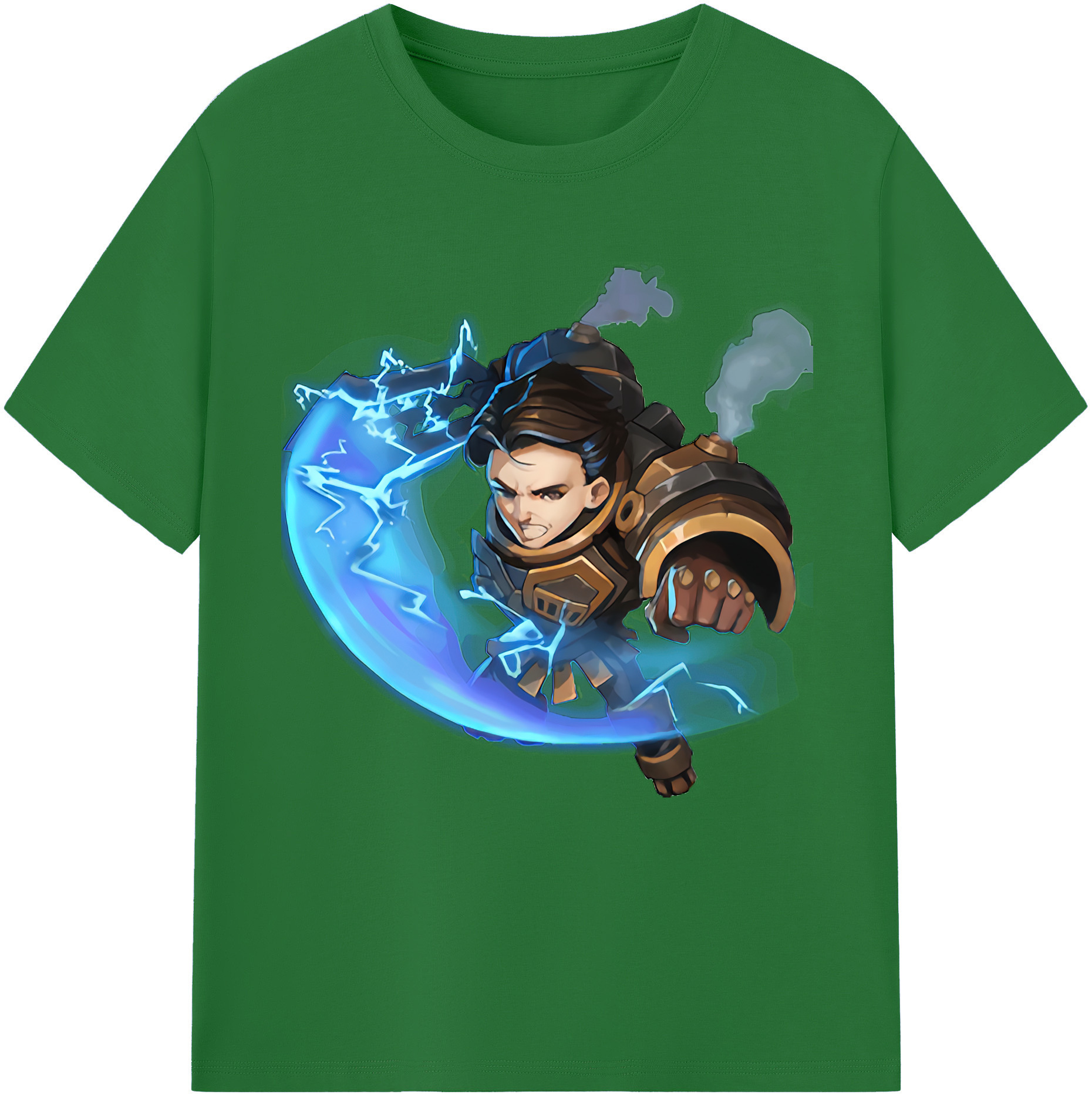 リーグ・オブ・レジェンド League of Legends LOL 綿100％半袖Tシャツ（フロントプリント）