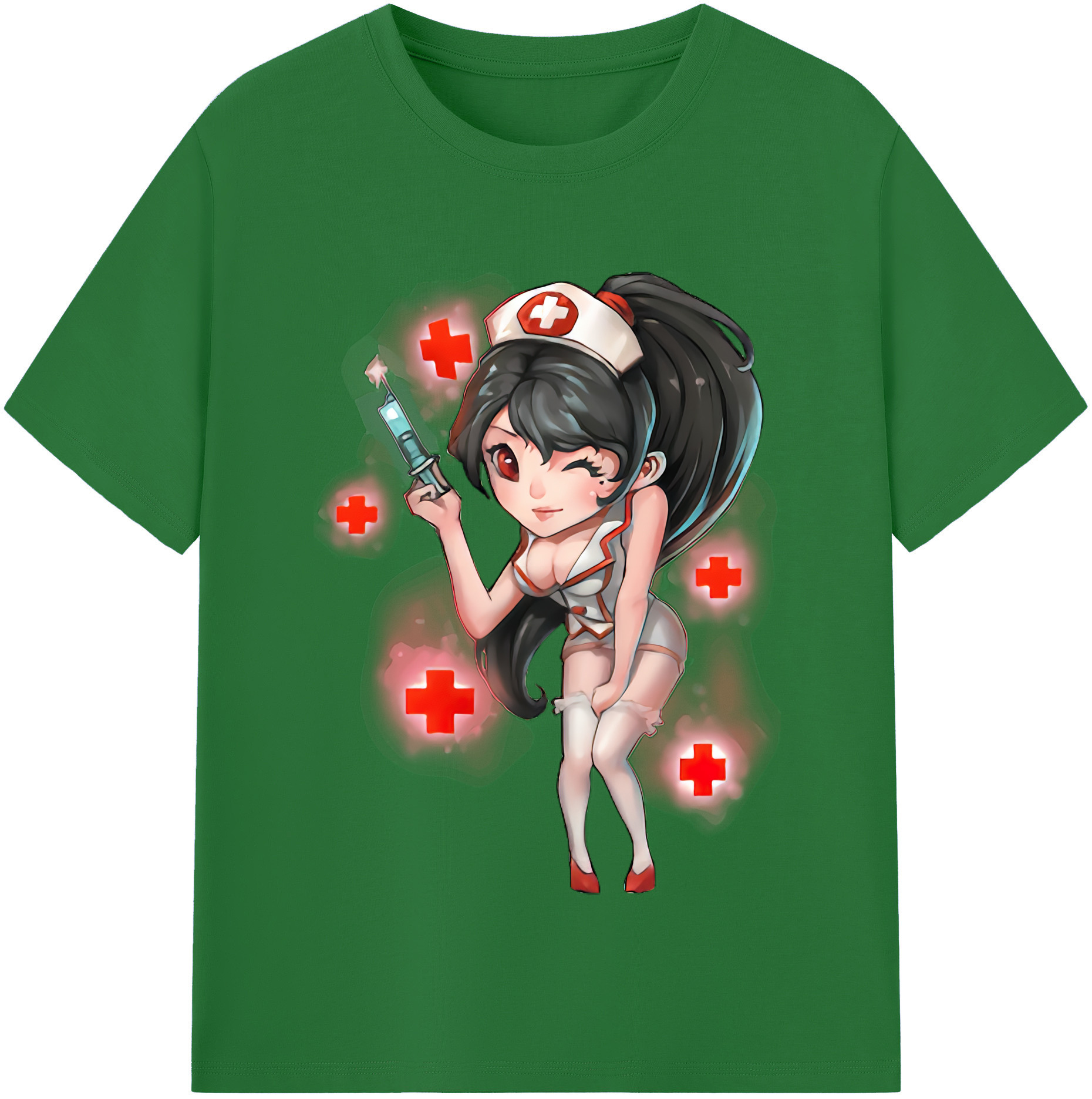 リーグ・オブ・レジェンド League of Legends LOL 綿100％半袖Tシャツ（フロントプリント）