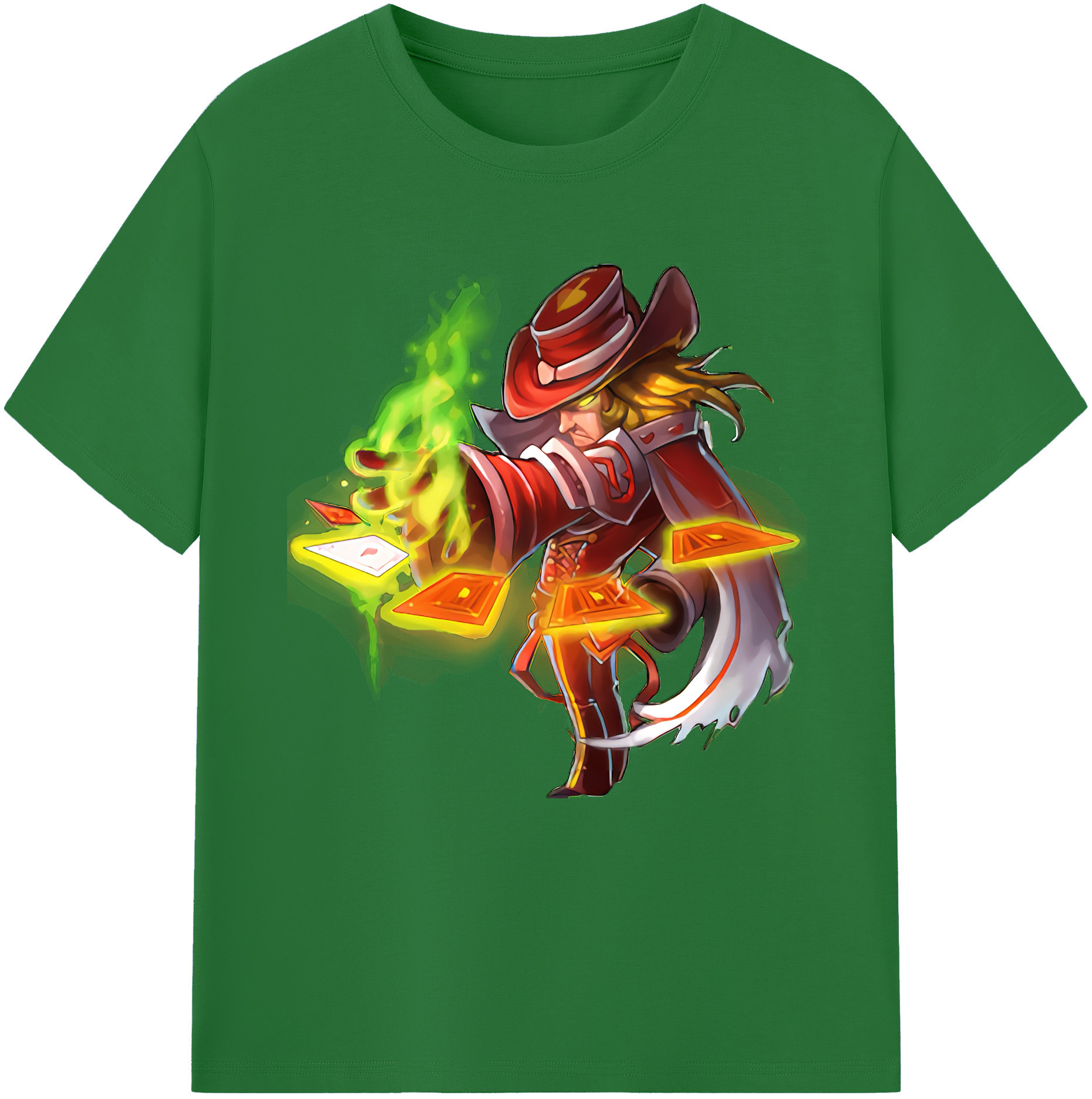 リーグ・オブ・レジェンド League of Legends LOL 綿100％半袖Tシャツ（フロントプリント）