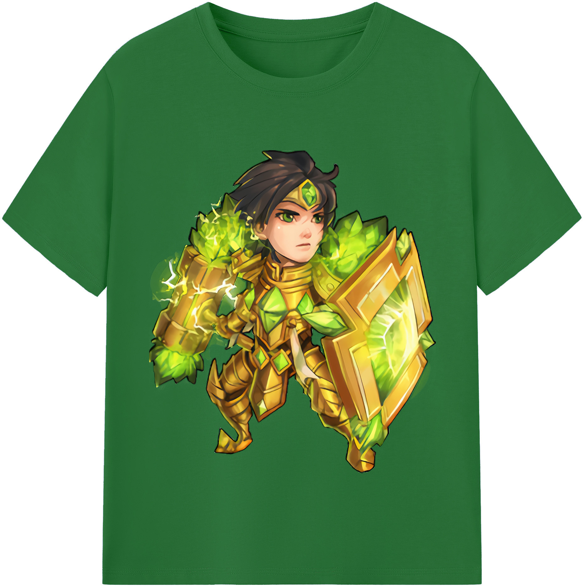 リーグ・オブ・レジェンド League of Legends LOL 綿100％半袖Tシャツ（フロントプリント）