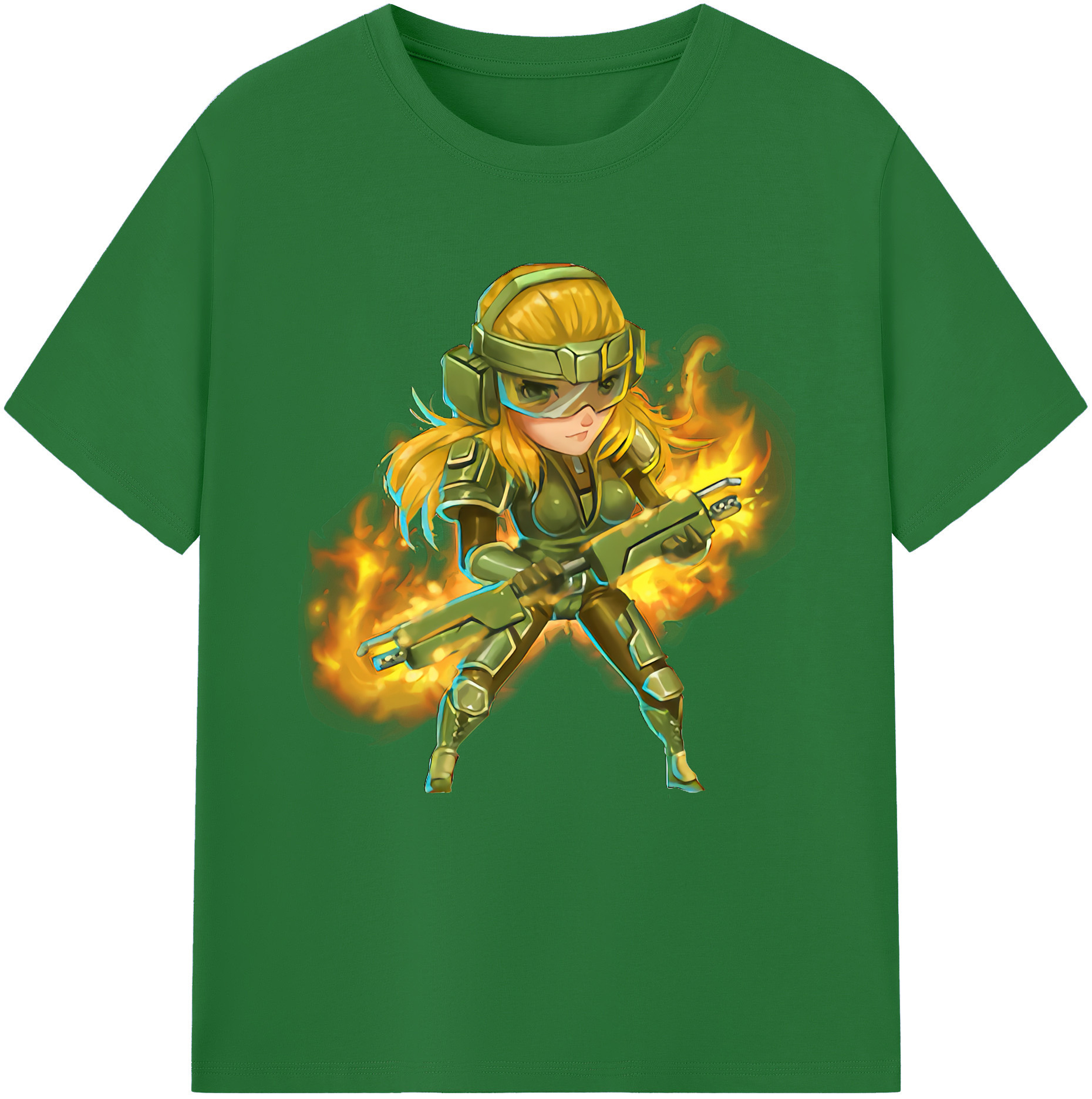 リーグ・オブ・レジェンド League of Legends LOL 綿100％半袖Tシャツ（フロントプリント）
