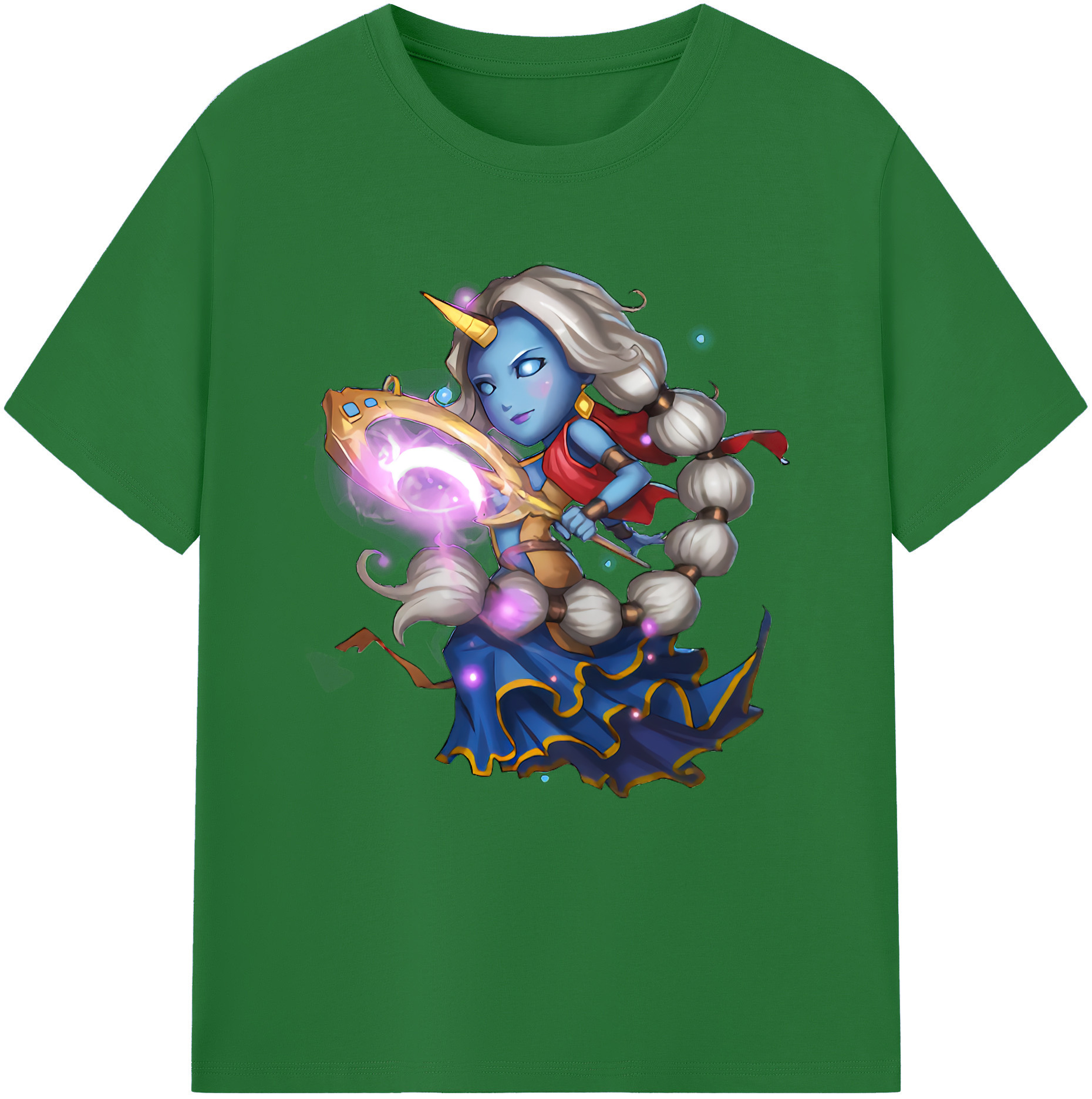 リーグ・オブ・レジェンド League of Legends LOL 綿100％半袖Tシャツ（フロントプリント）