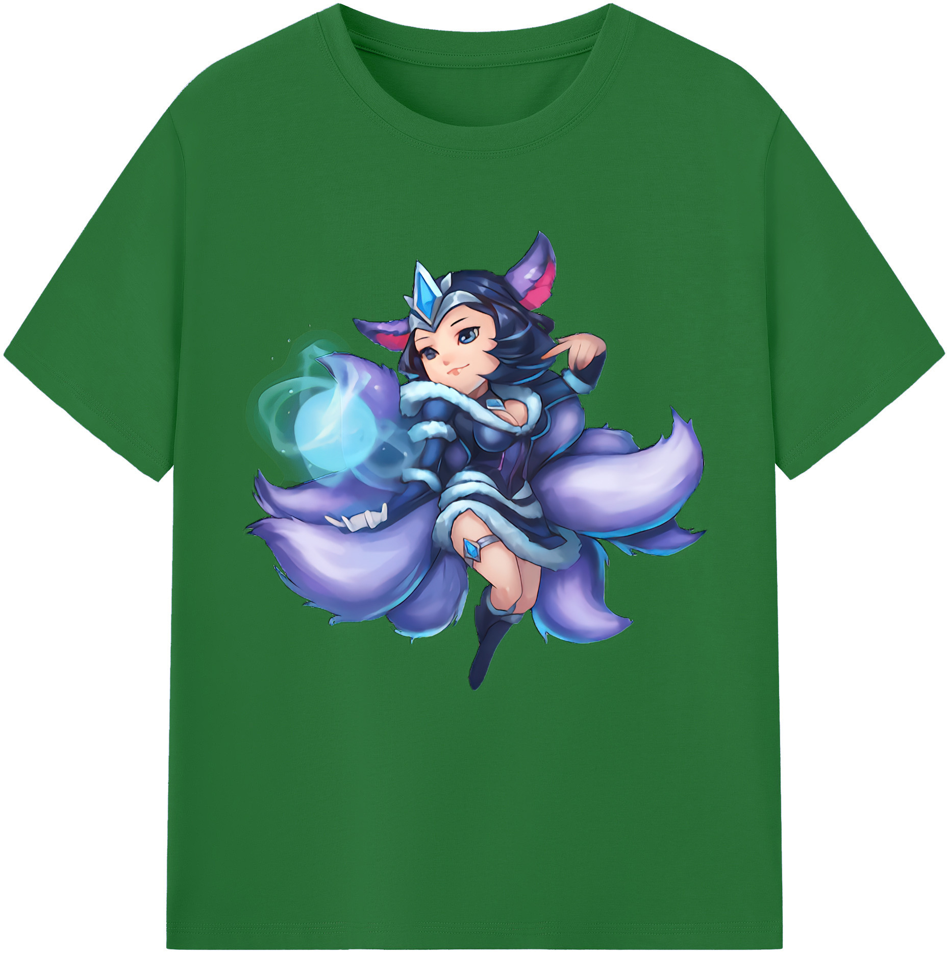 リーグ・オブ・レジェンド League of Legends LOL 綿100％半袖Tシャツ（フロントプリント）