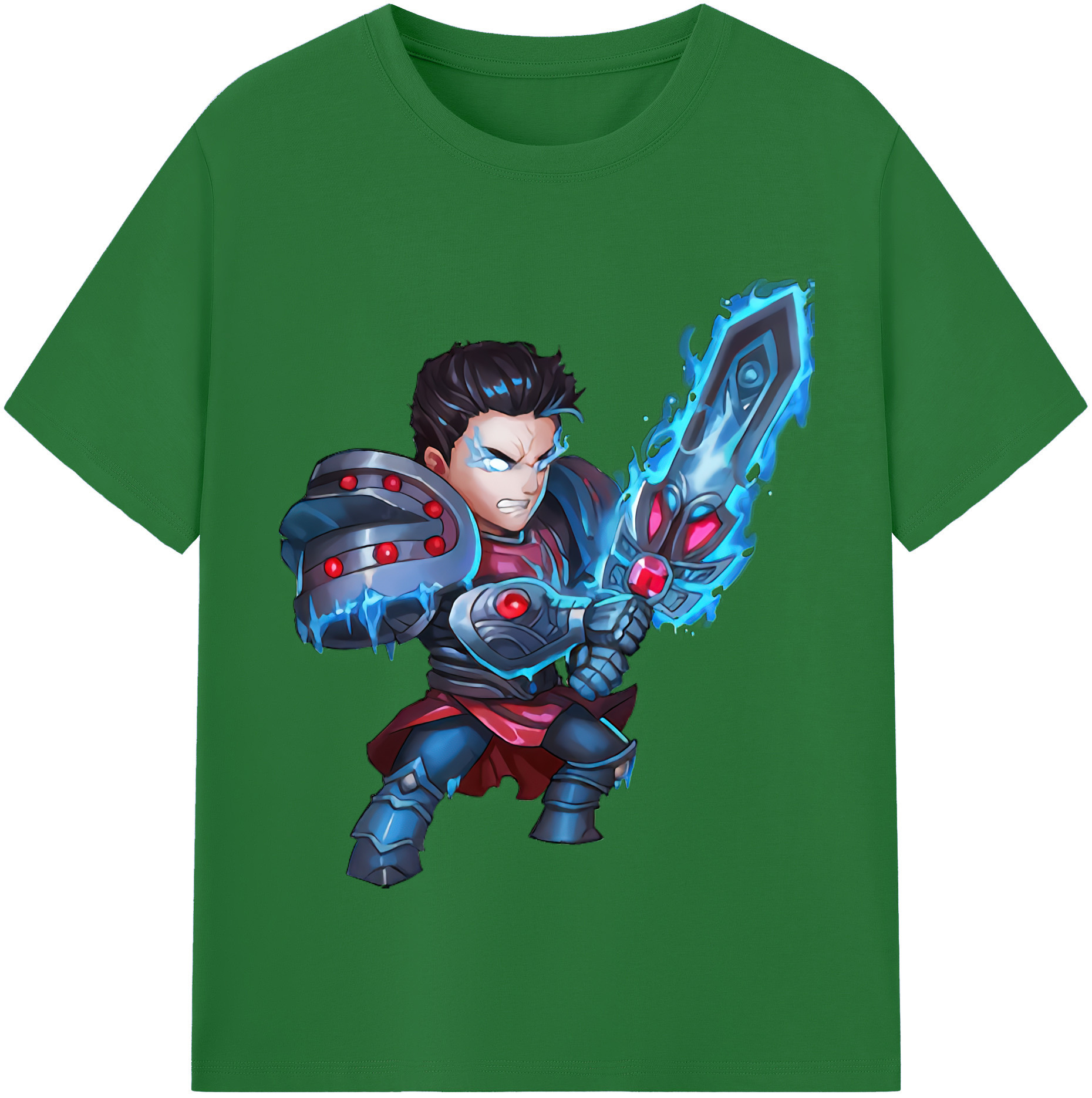 リーグ・オブ・レジェンド League of Legends LOL 綿100％半袖Tシャツ（フロントプリント）