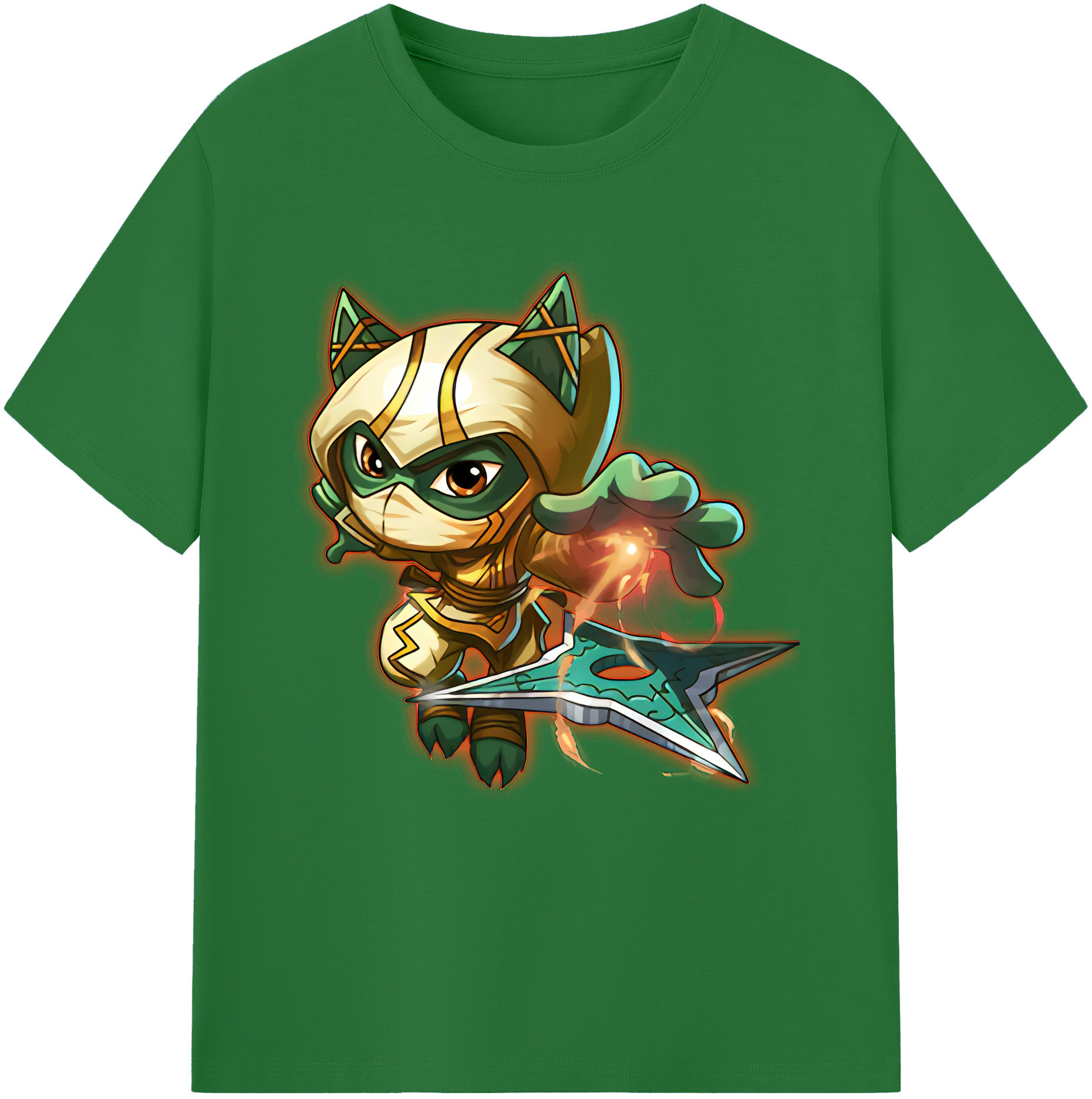 リーグ・オブ・レジェンド League of Legends LOL 綿100％半袖Tシャツ（フロントプリント）