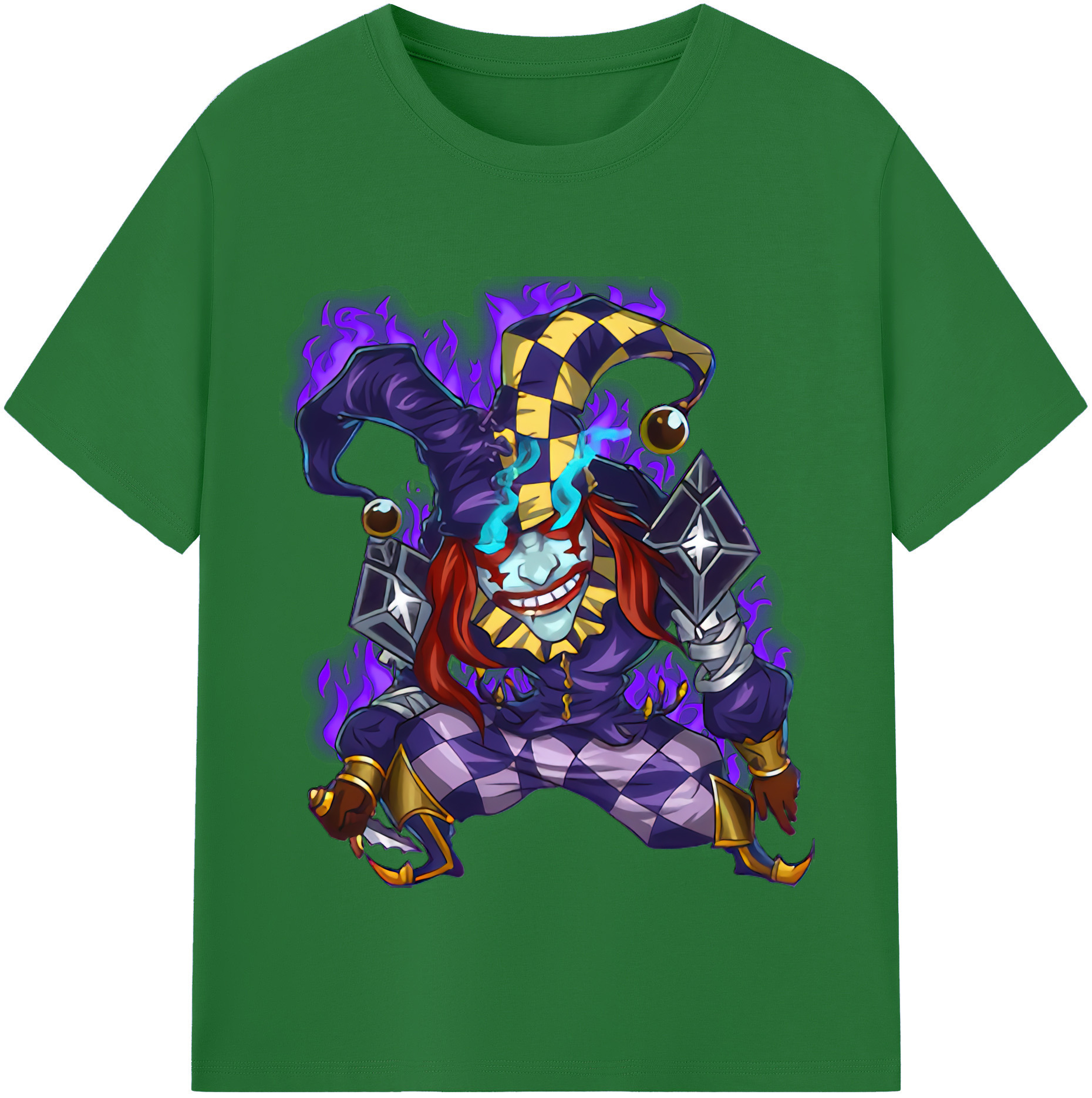 リーグ・オブ・レジェンド League of Legends LOL 綿100％半袖Tシャツ（フロントプリント）