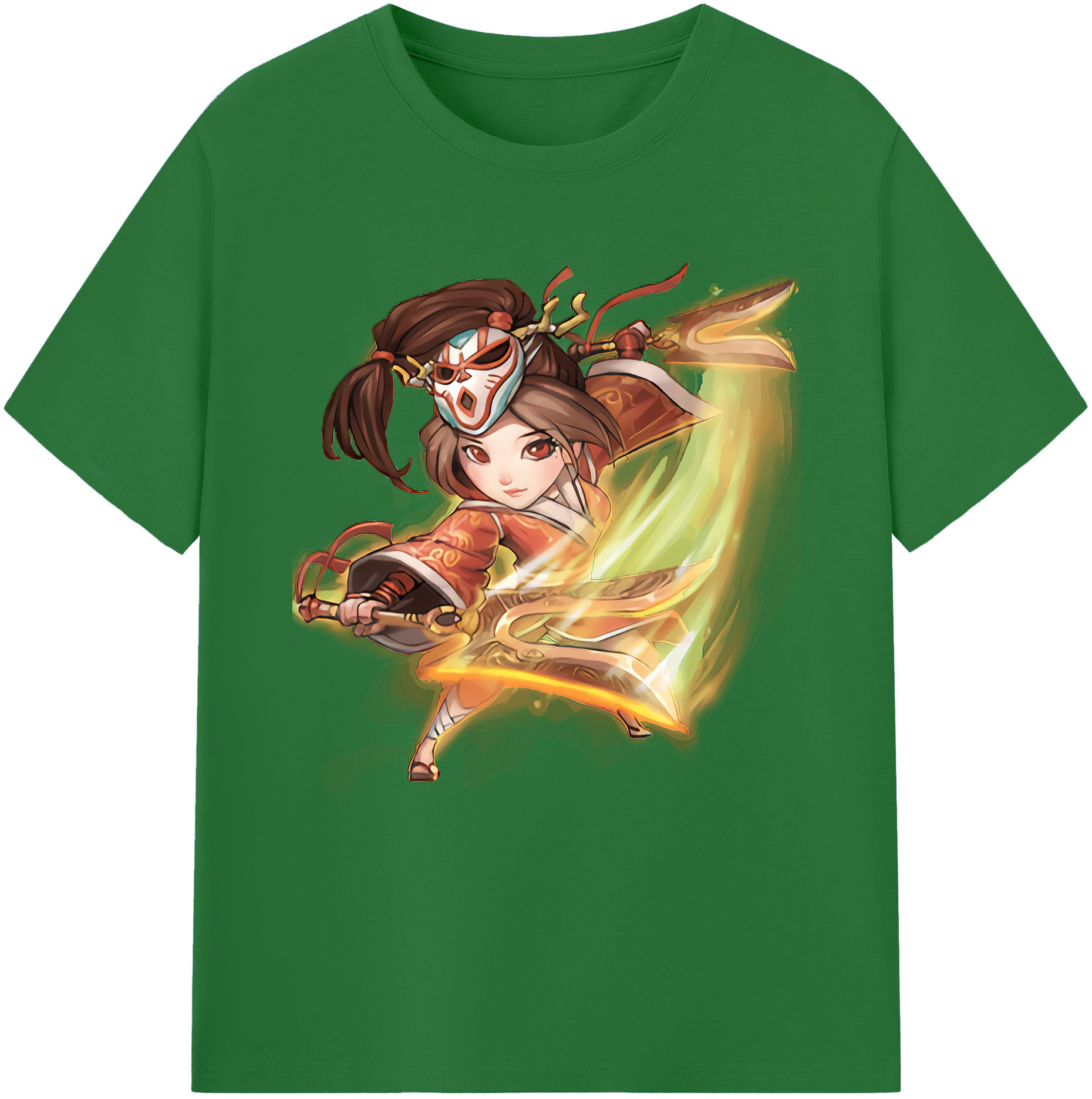 リーグ・オブ・レジェンド League of Legends LOL 綿100％半袖Tシャツ（フロントプリント）
