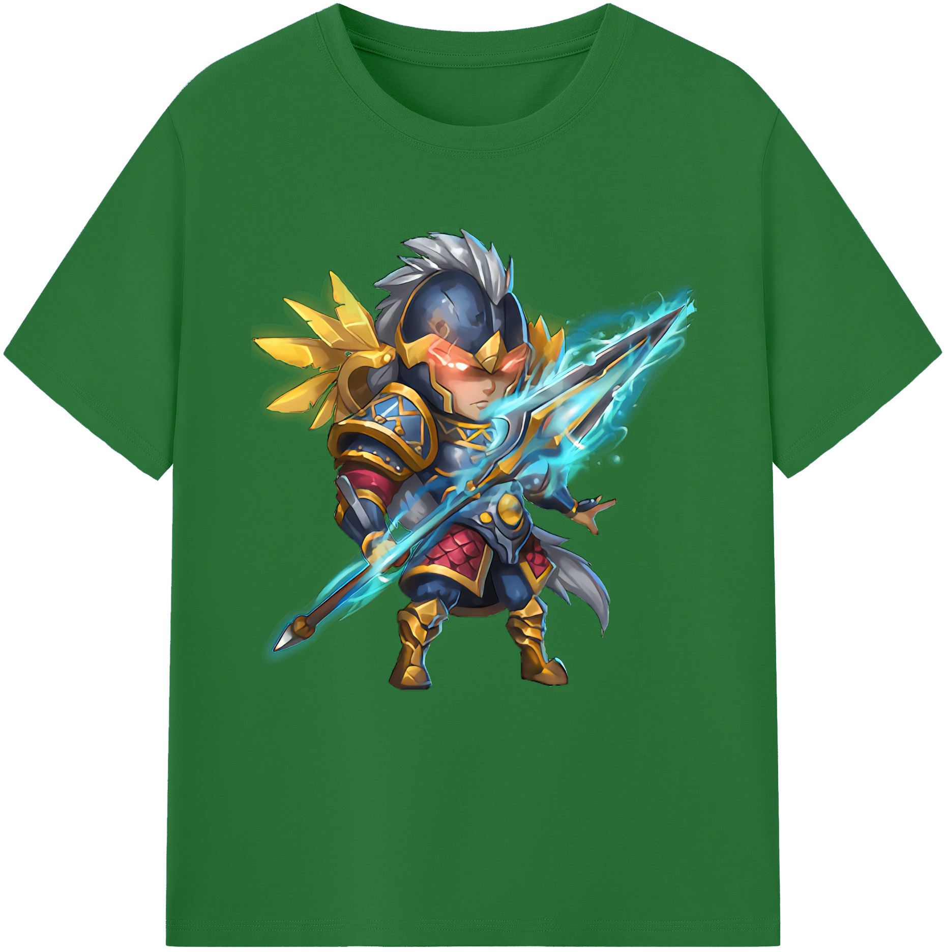 リーグ・オブ・レジェンド League of Legends LOL 綿100％半袖Tシャツ（フロントプリント）
