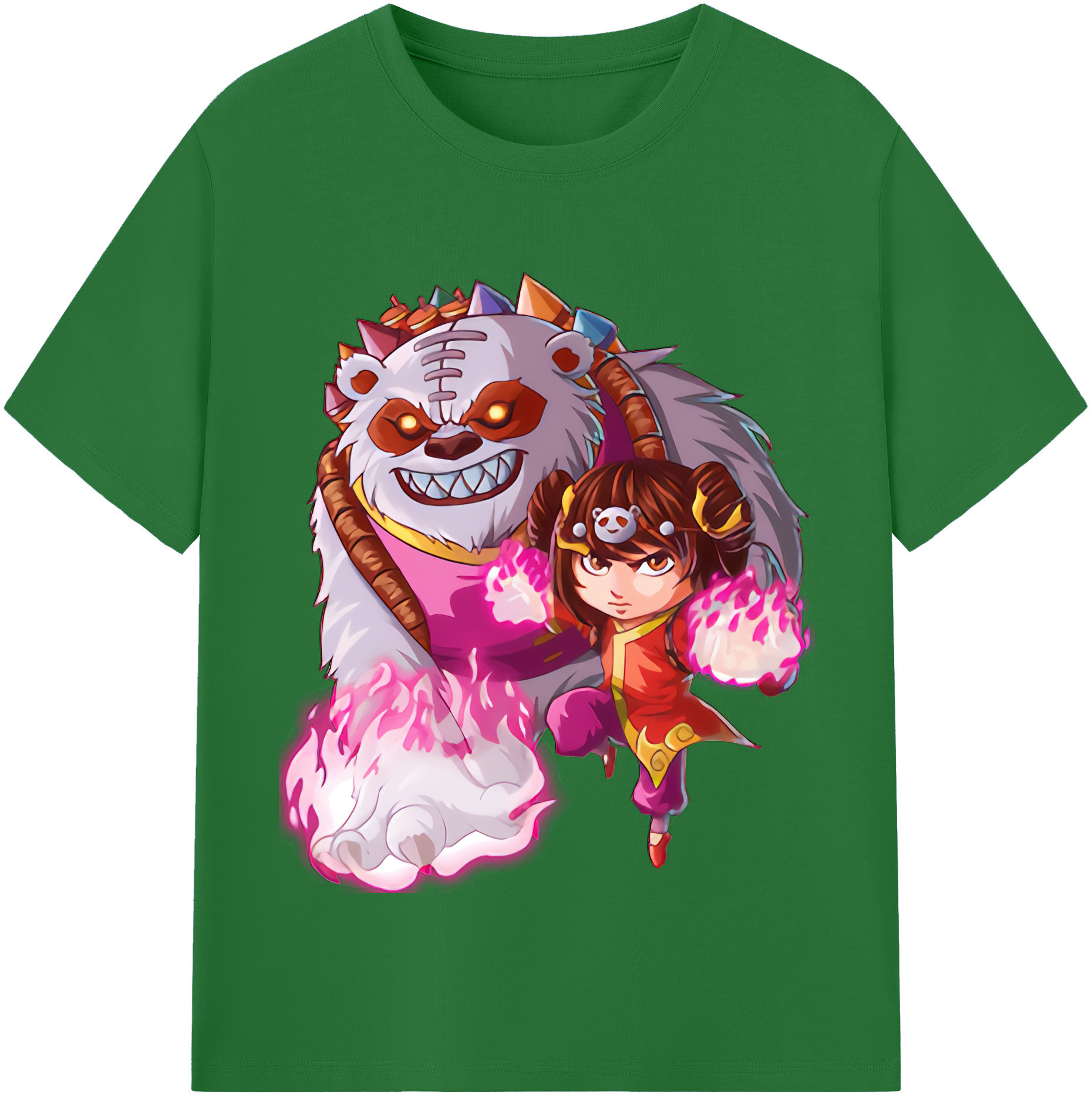 リーグ・オブ・レジェンド League of Legends LOL 綿100％半袖Tシャツ（フロントプリント）