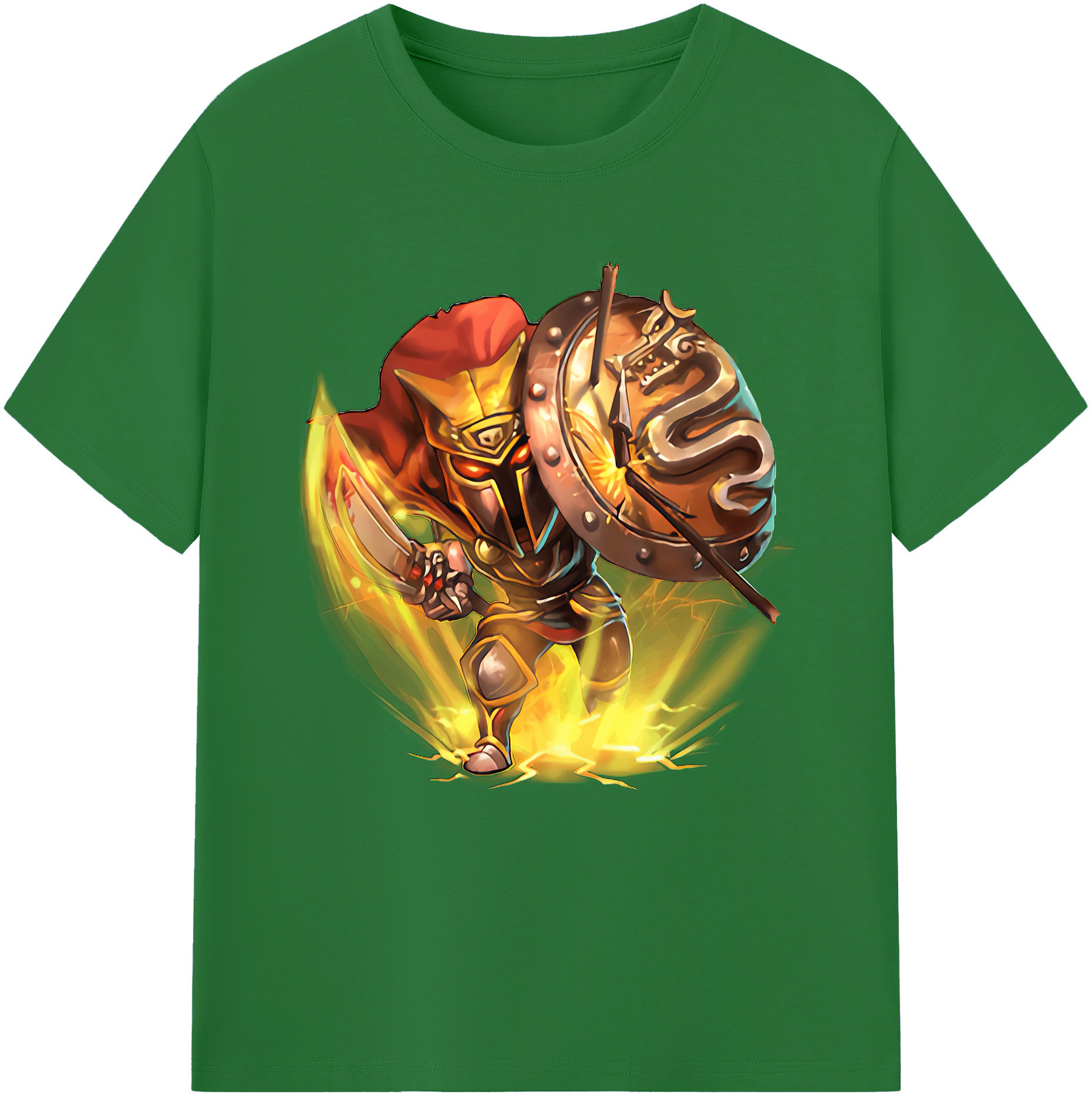 リーグ・オブ・レジェンド League of Legends LOL 綿100％半袖Tシャツ（フロントプリント）