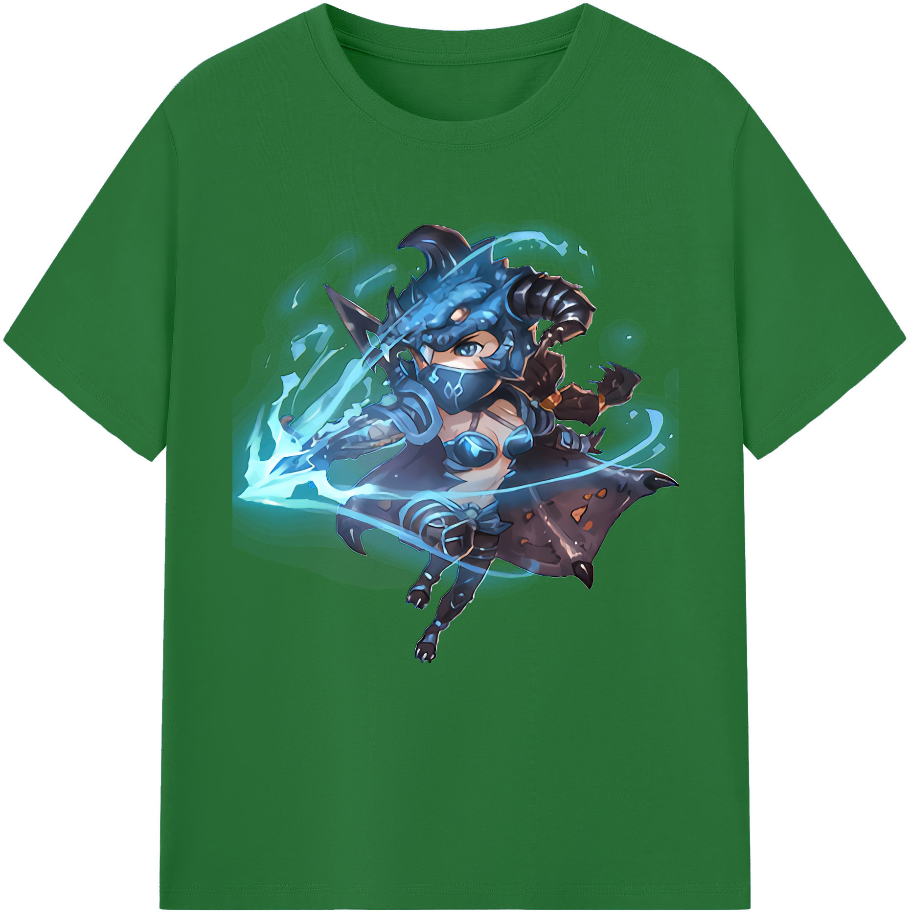 リーグ・オブ・レジェンド League of Legends LOL 綿100％半袖Tシャツ（フロントプリント）