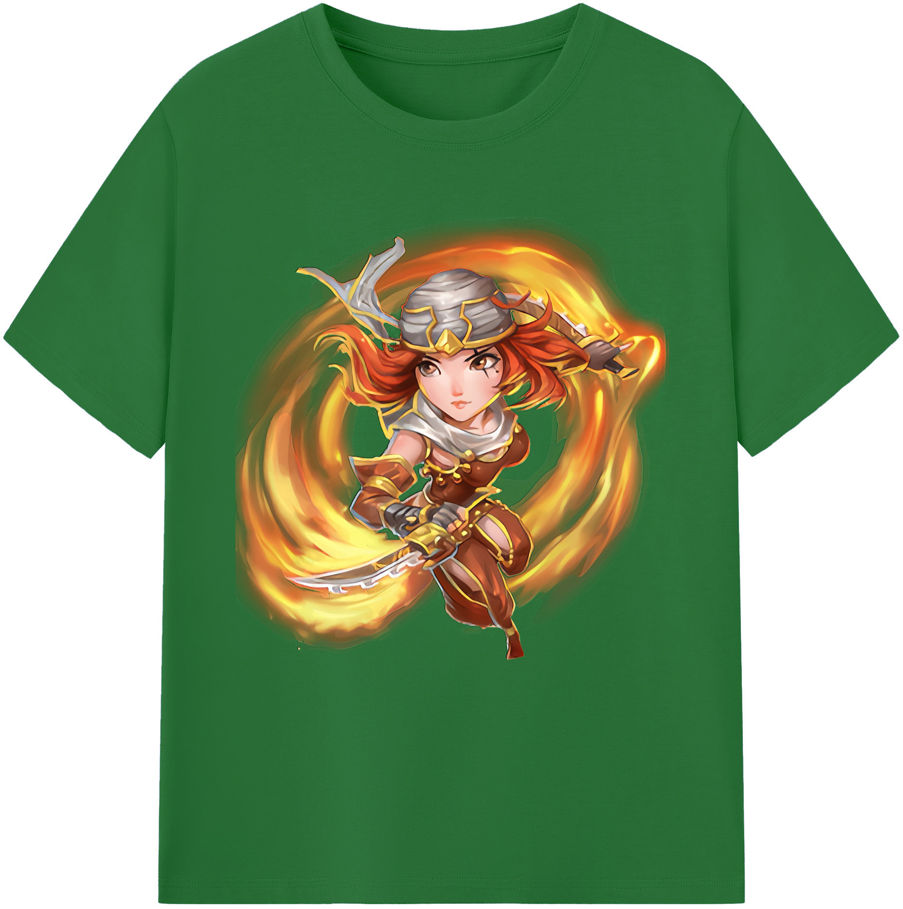 リーグ・オブ・レジェンド League of Legends LOL 綿100％半袖Tシャツ（フロントプリント）