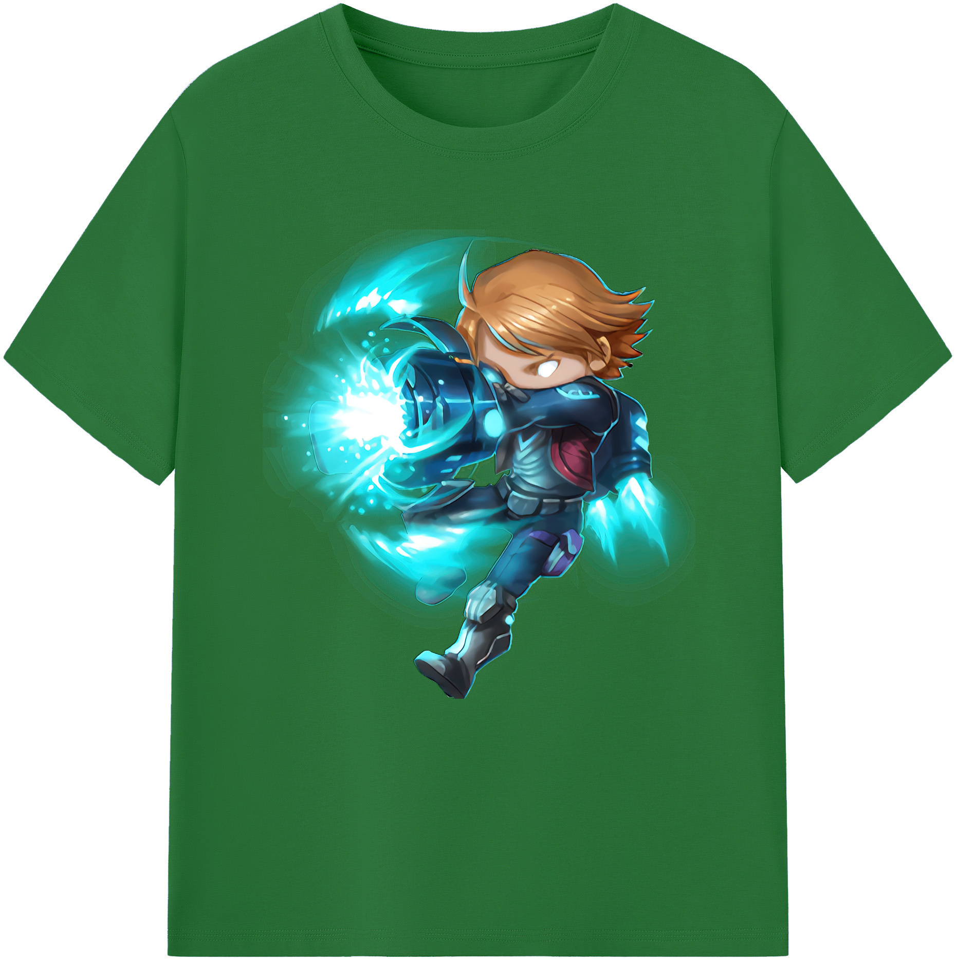 リーグ・オブ・レジェンド League of Legends LOL 綿100％半袖Tシャツ（フロントプリント）