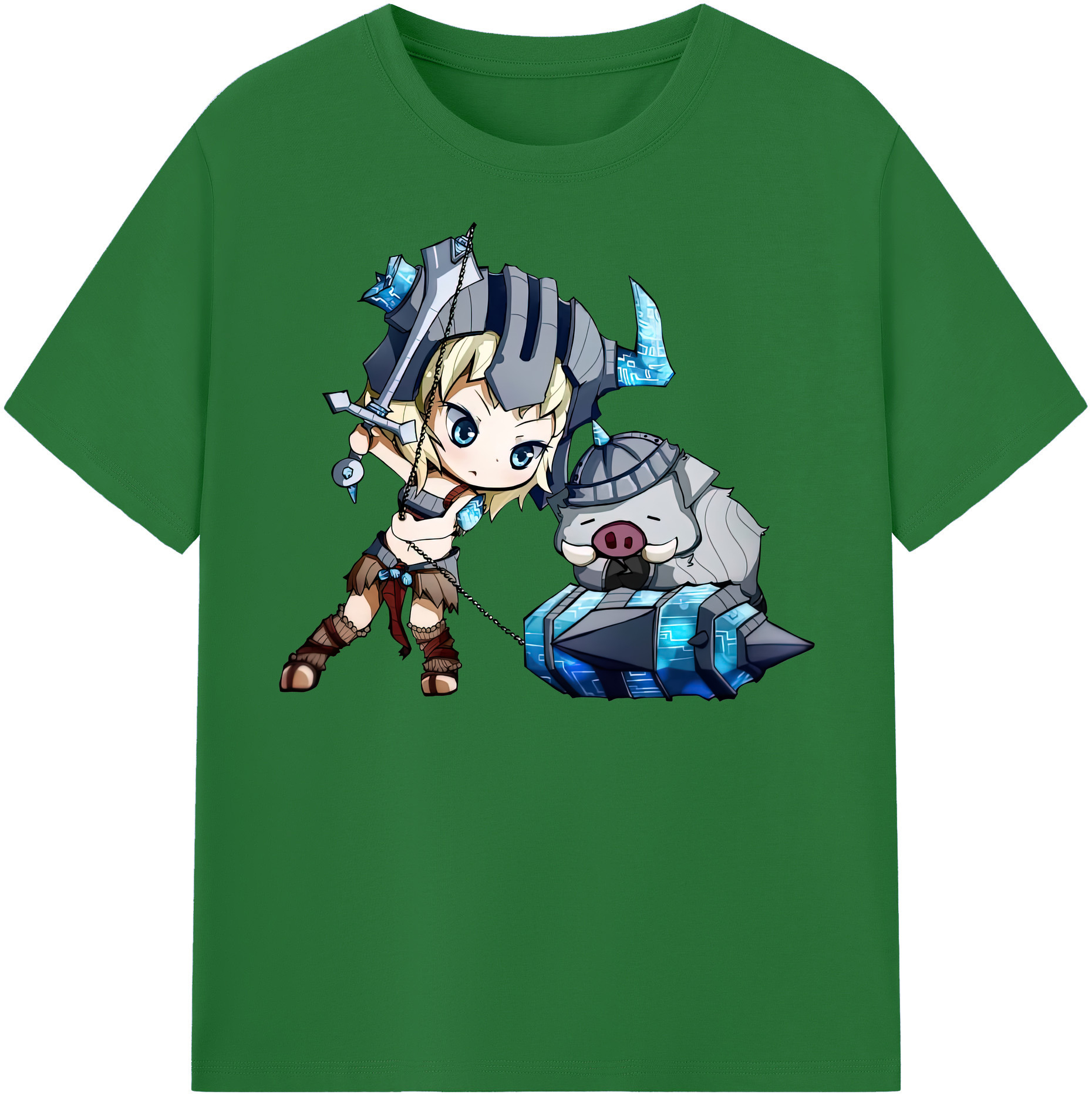 リーグ・オブ・レジェンド League of Legends LOL 綿100％半袖Tシャツ（フロントプリント）