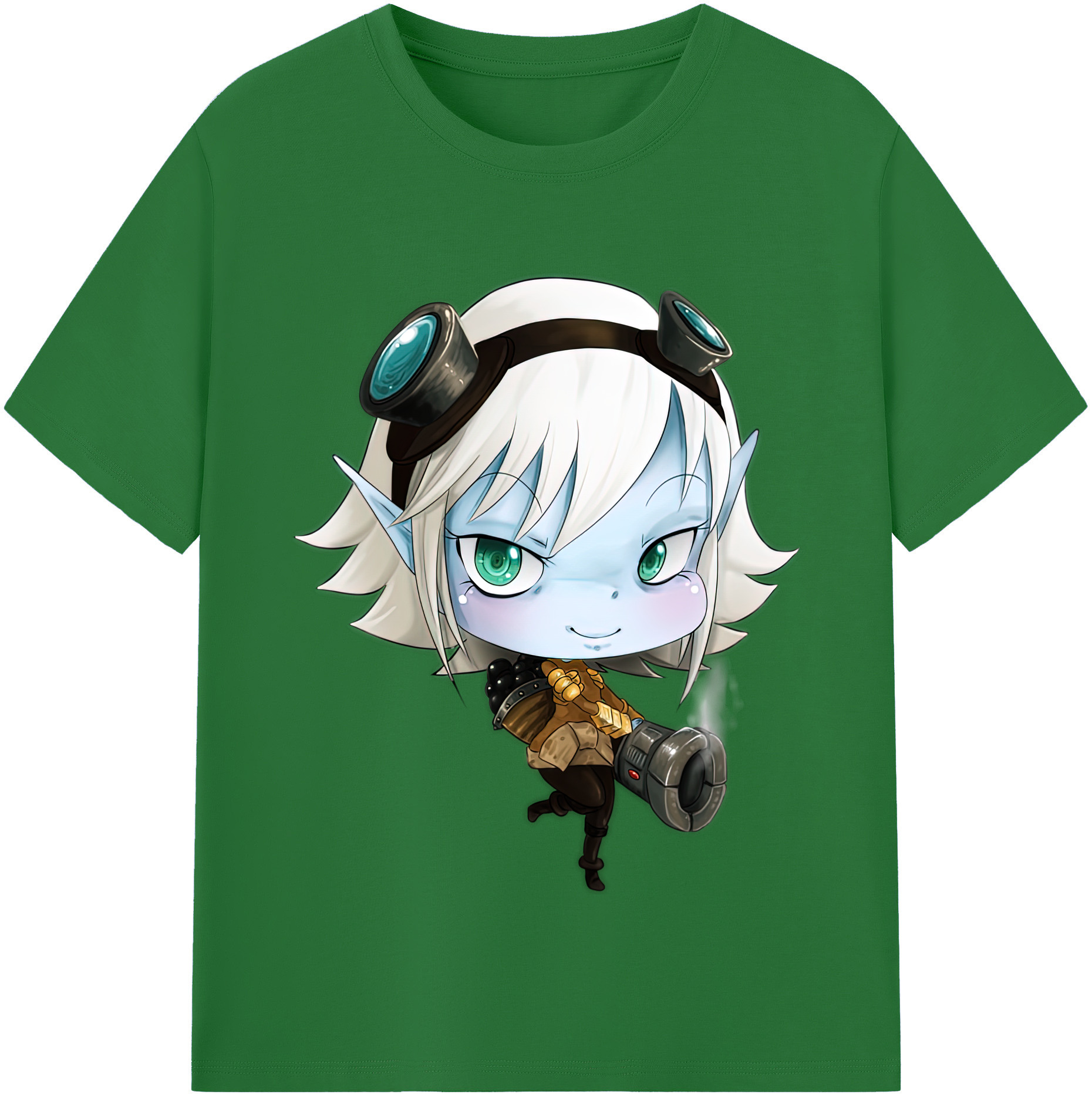 リーグ・オブ・レジェンド League of Legends LOL 綿100％半袖Tシャツ（フロントプリント）