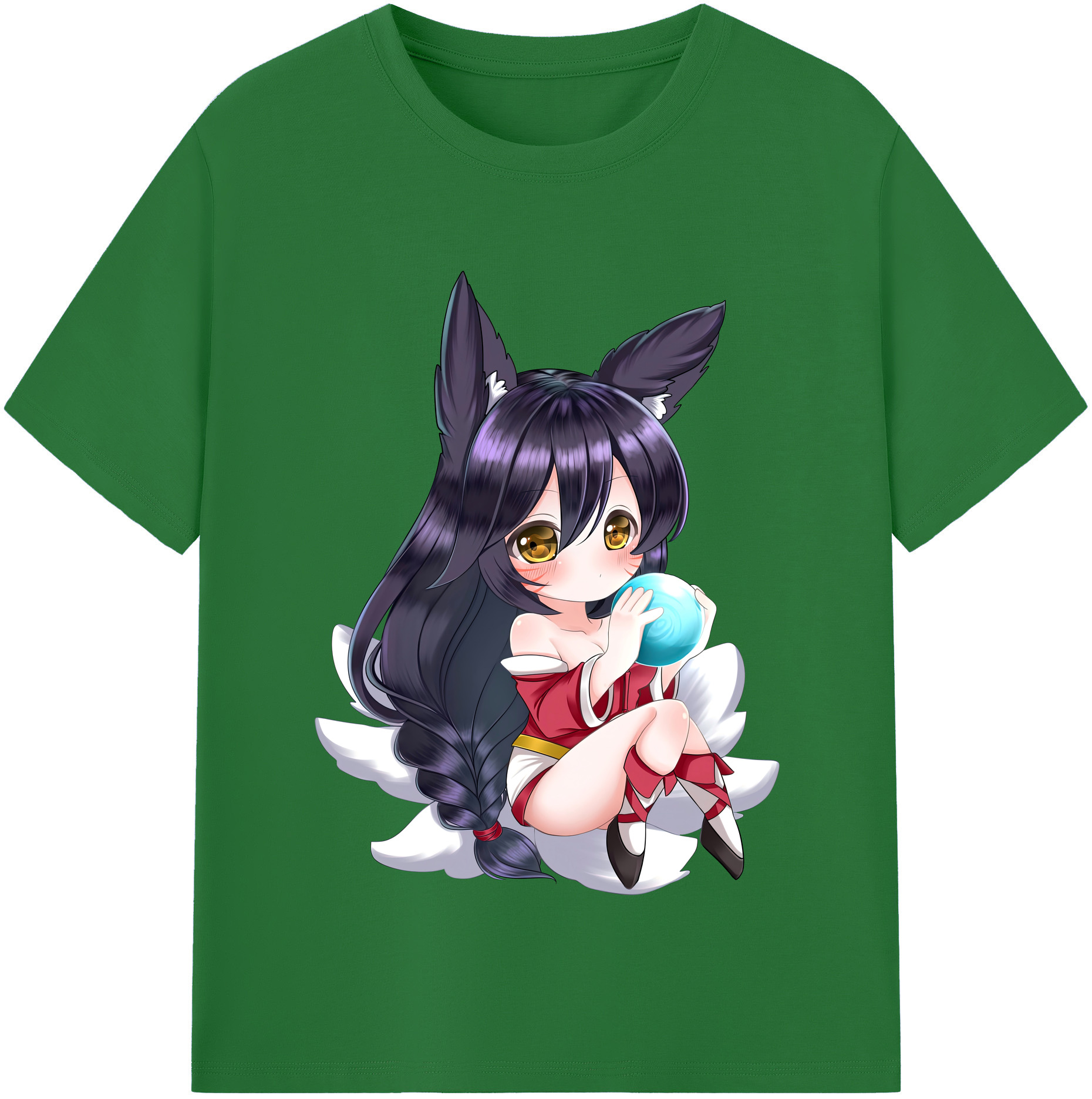 リーグ・オブ・レジェンド League of Legends LOL 綿100％半袖Tシャツ（フロントプリント）