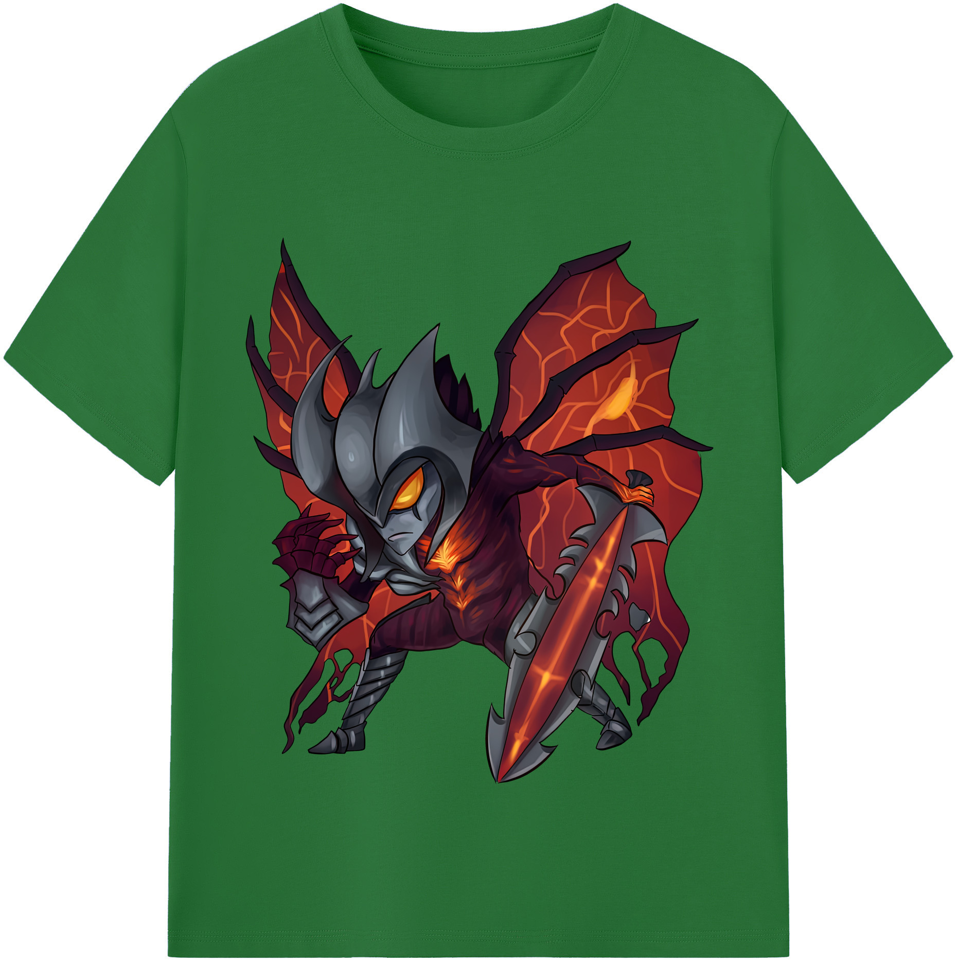 リーグ・オブ・レジェンド League of Legends LOL 綿100％半袖Tシャツ（フロントプリント）