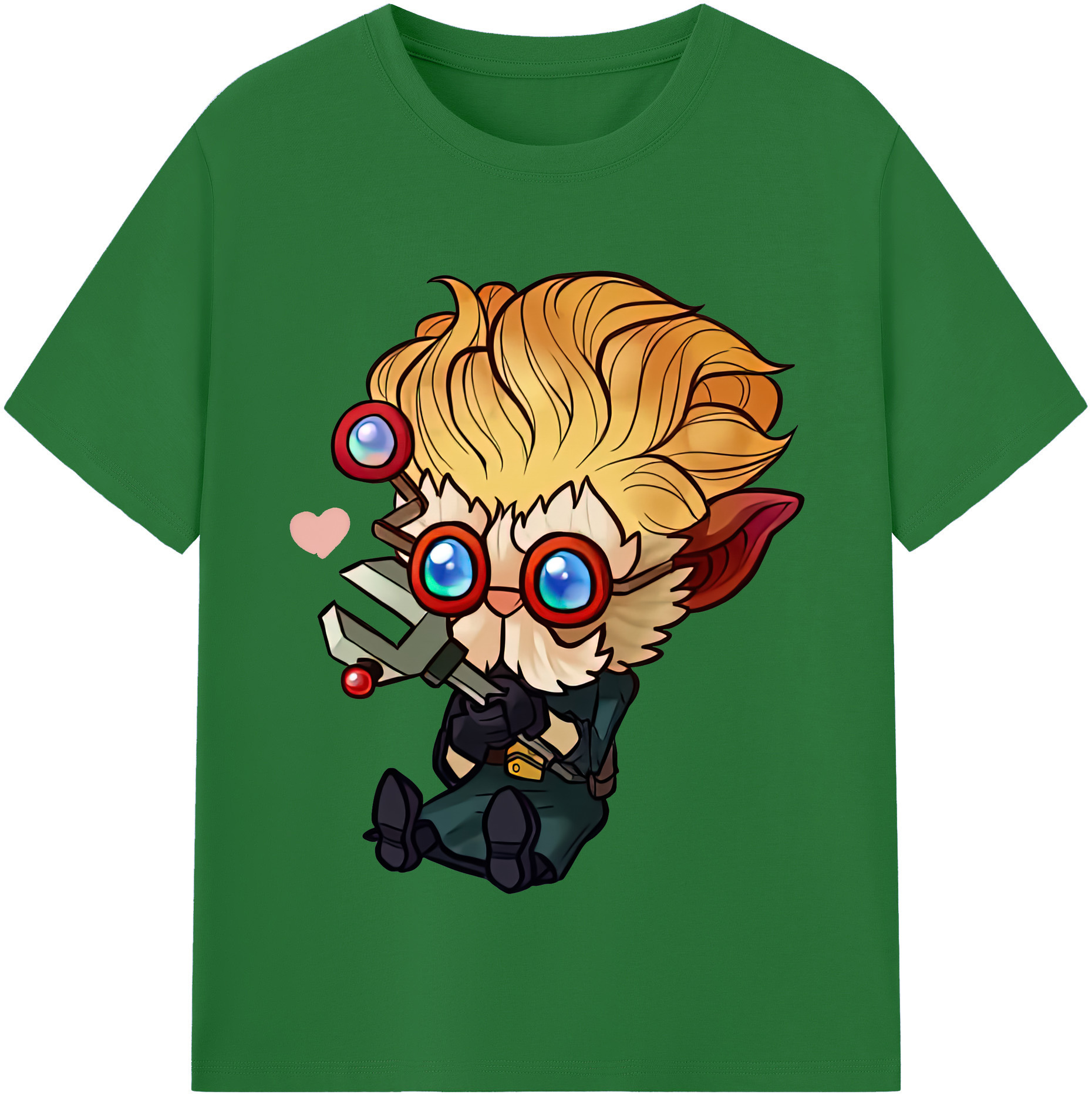 リーグ・オブ・レジェンド League of Legends LOL 綿100％半袖Tシャツ（フロントプリント）