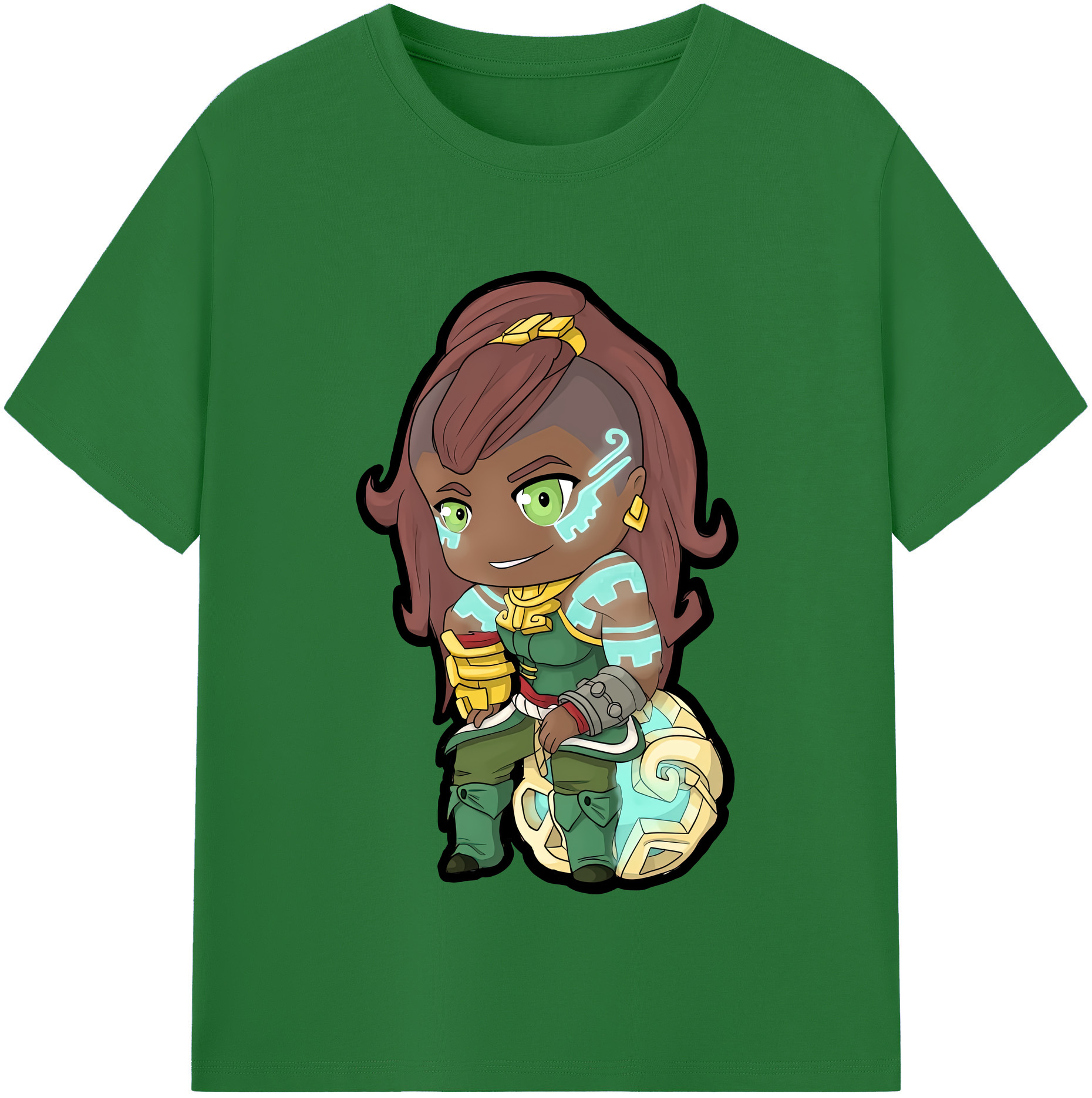 リーグ・オブ・レジェンド League of Legends LOL 綿100％半袖Tシャツ（フロントプリント）