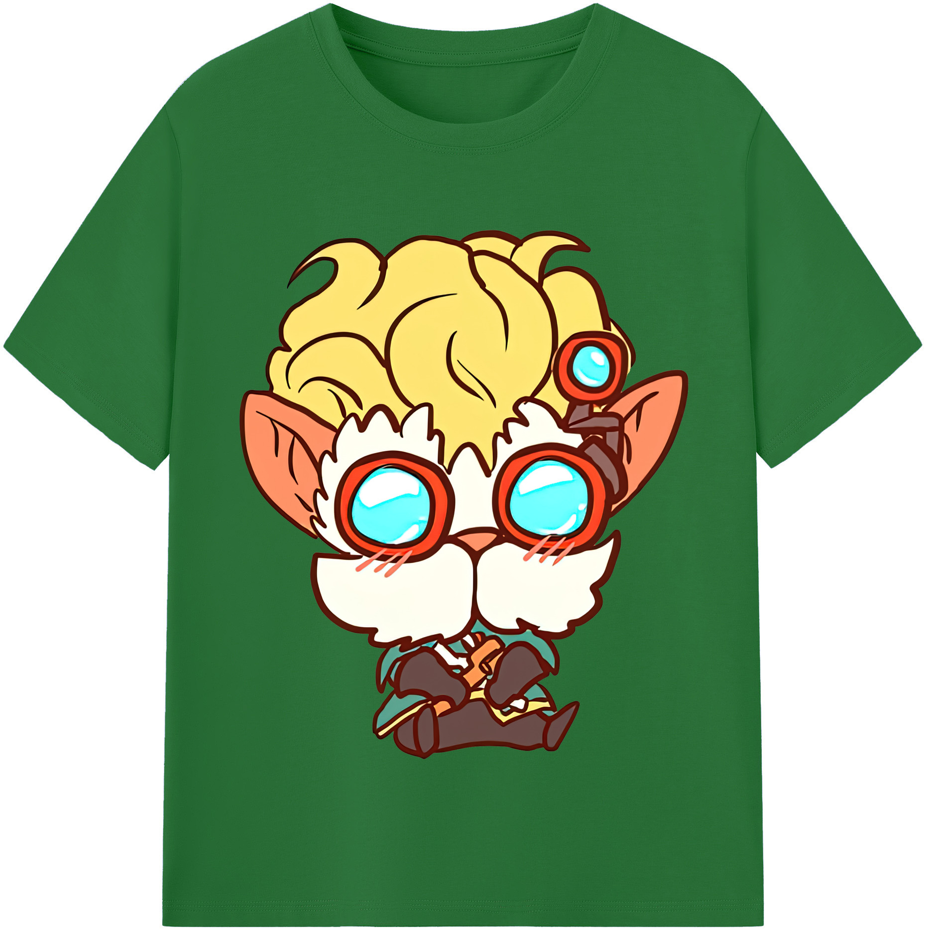 リーグ・オブ・レジェンド League of Legends LOL 綿100％半袖Tシャツ（フロントプリント）
