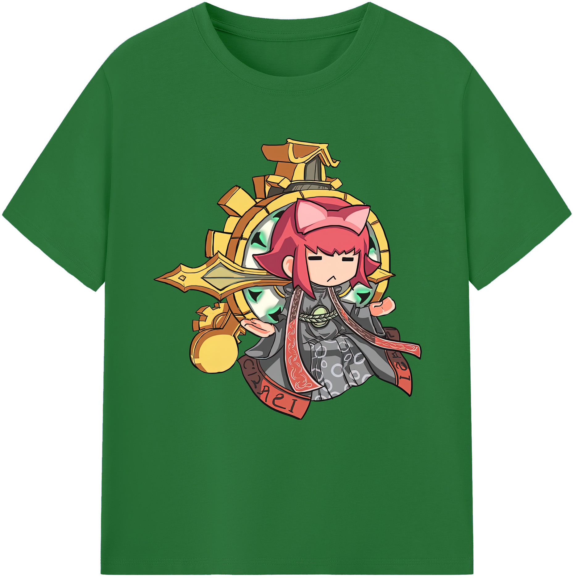 リーグ・オブ・レジェンド League of Legends LOL 綿100％半袖Tシャツ（フロントプリント）