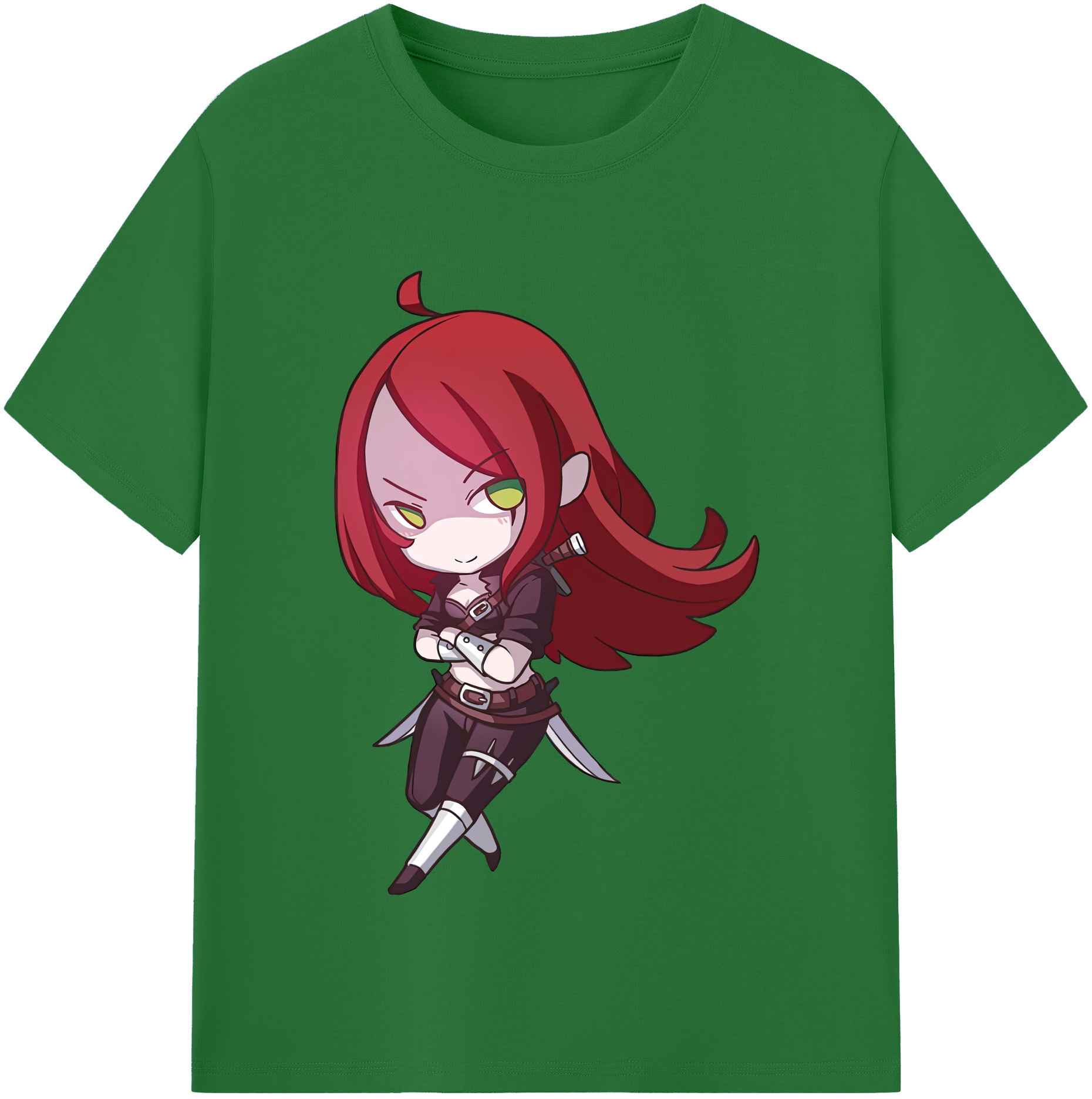 リーグ・オブ・レジェンド League of Legends LOL 綿100％半袖Tシャツ（フロントプリント）