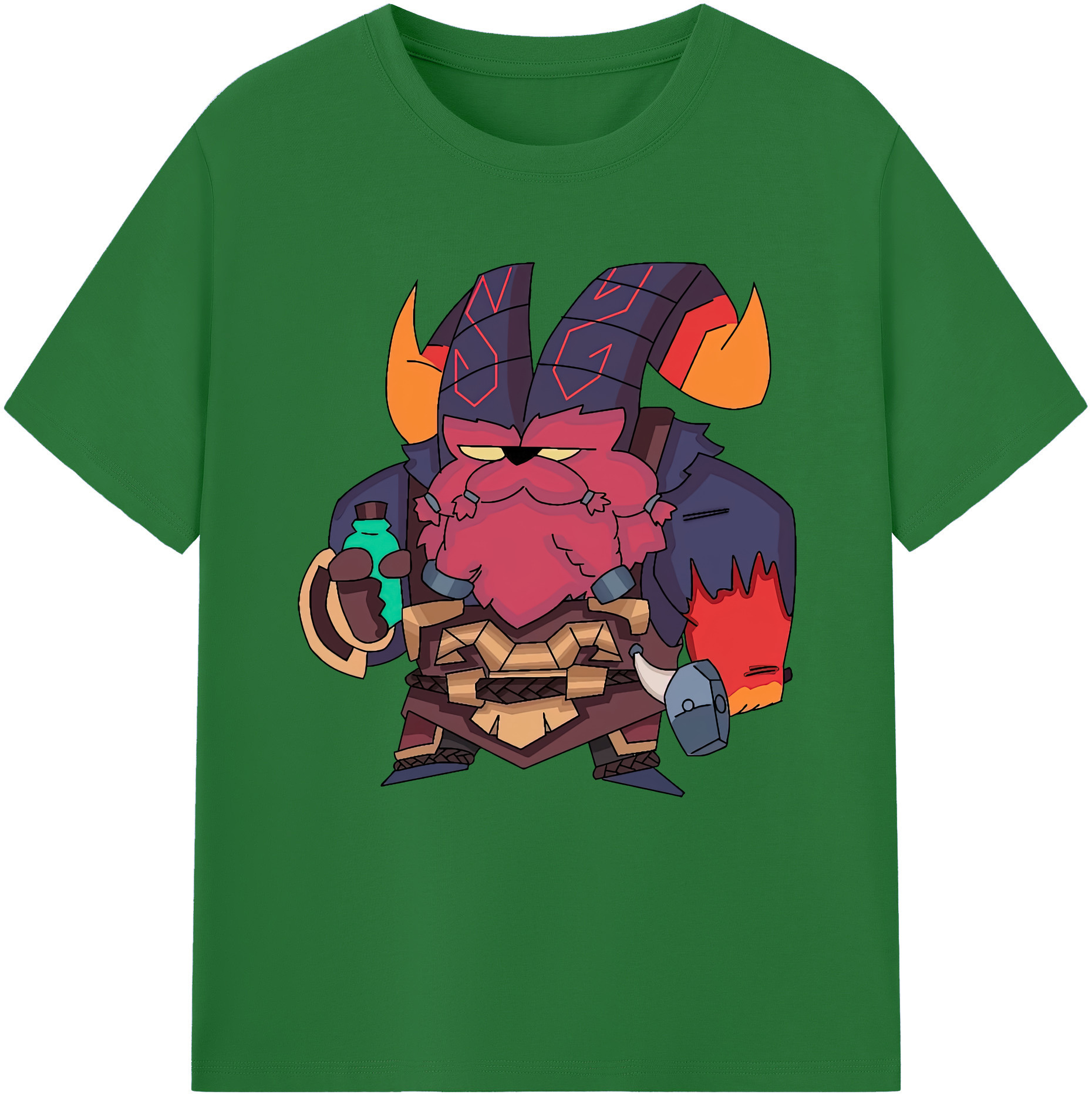 リーグ・オブ・レジェンド League of Legends LOL 綿100％半袖Tシャツ（フロントプリント）