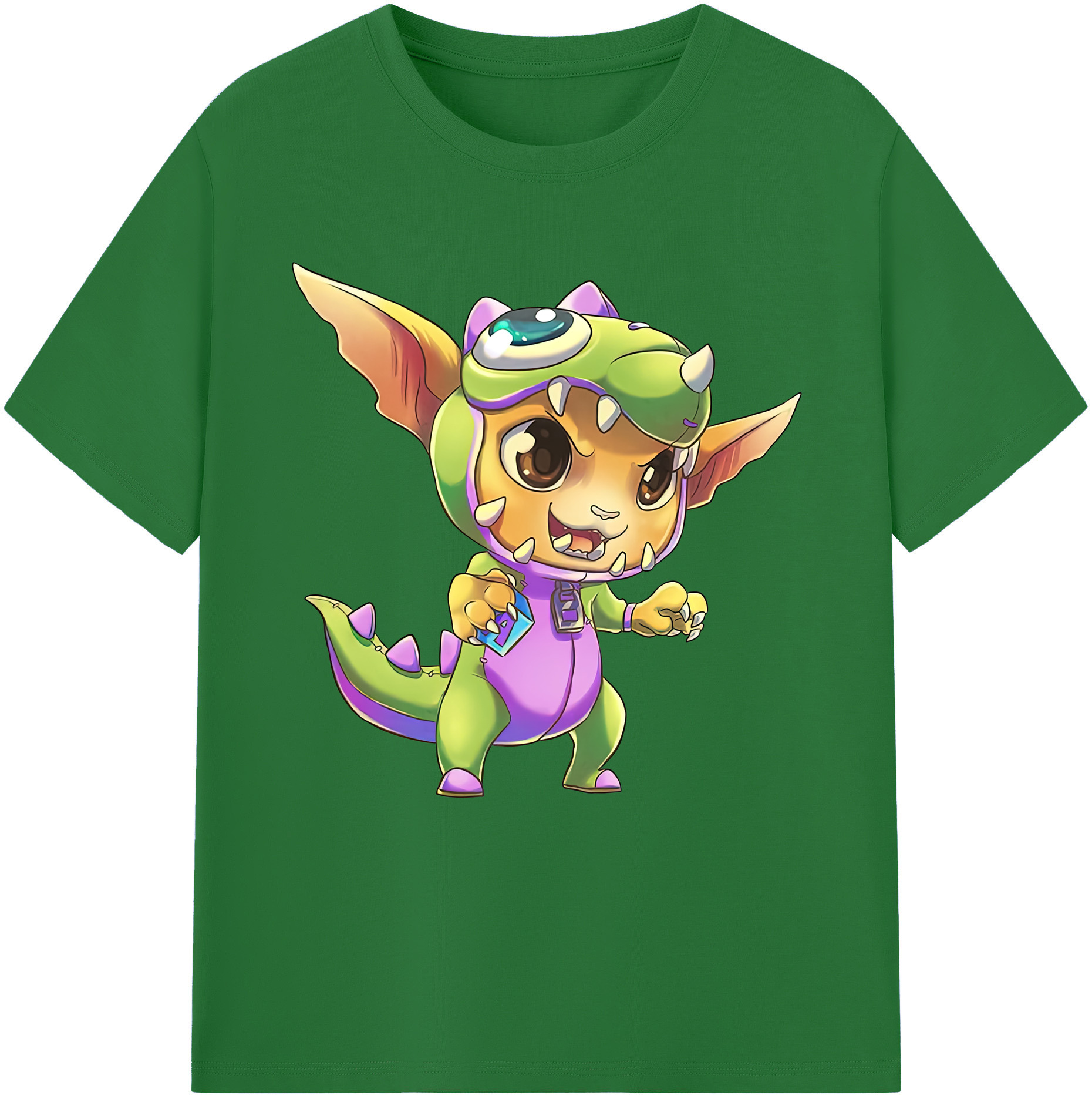リーグ・オブ・レジェンド League of Legends LOL 綿100％半袖Tシャツ（フロントプリント）