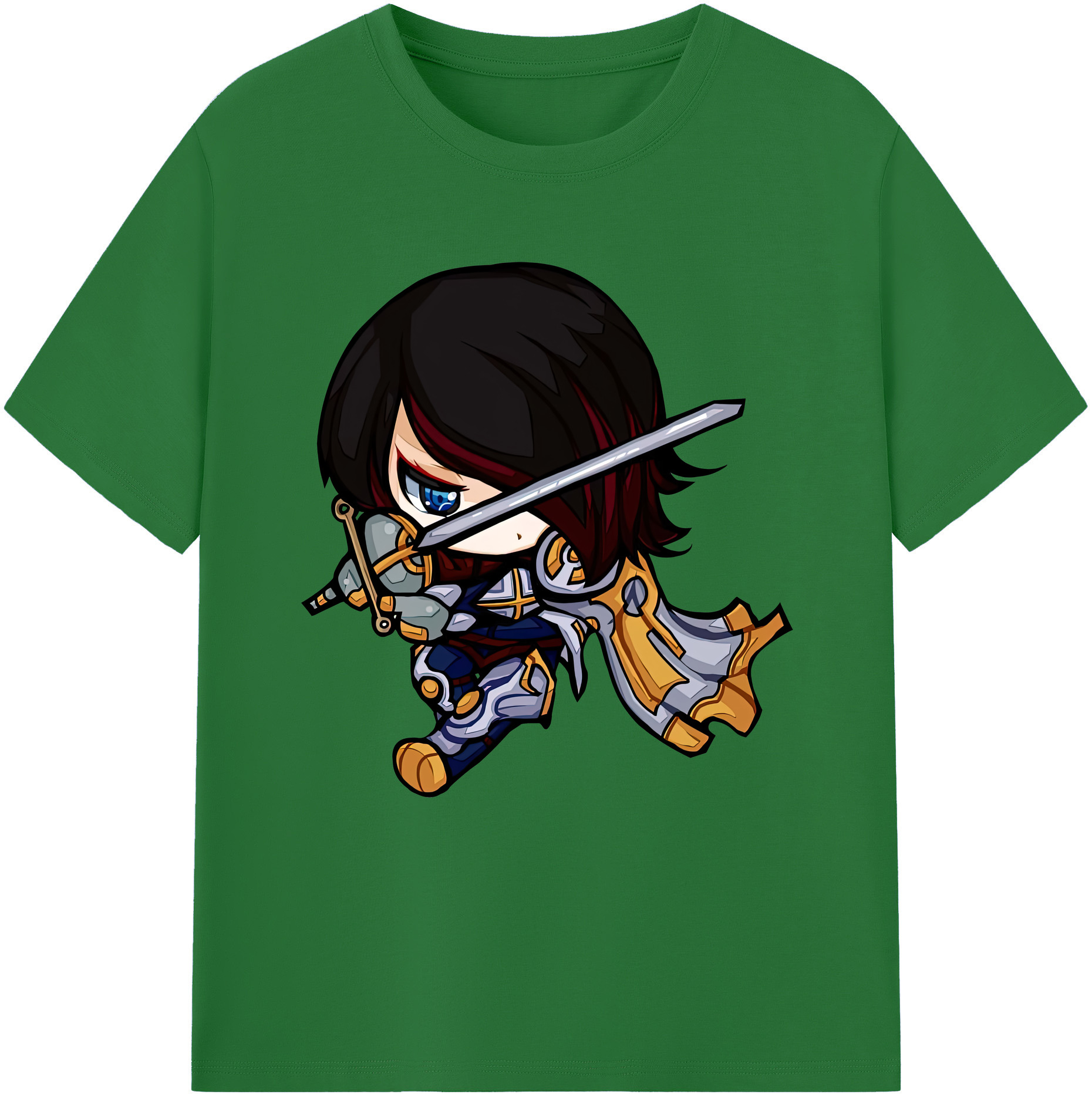 リーグ・オブ・レジェンド League of Legends LOL 綿100％半袖Tシャツ（フロントプリント）