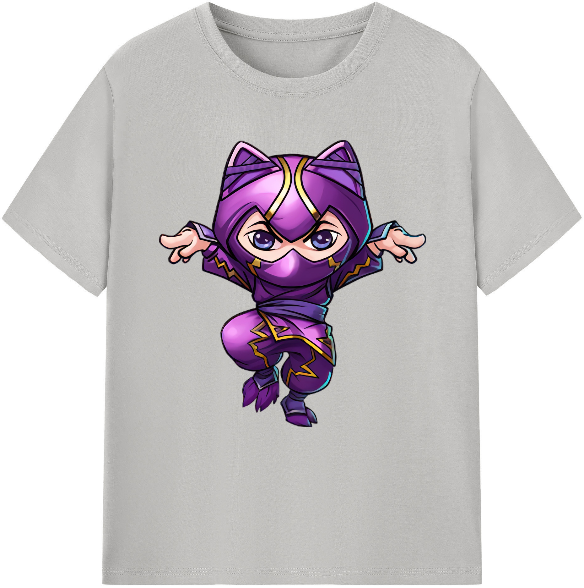 リーグ・オブ・レジェンド League of Legends LOL 綿100％半袖Tシャツ（フロントプリント）