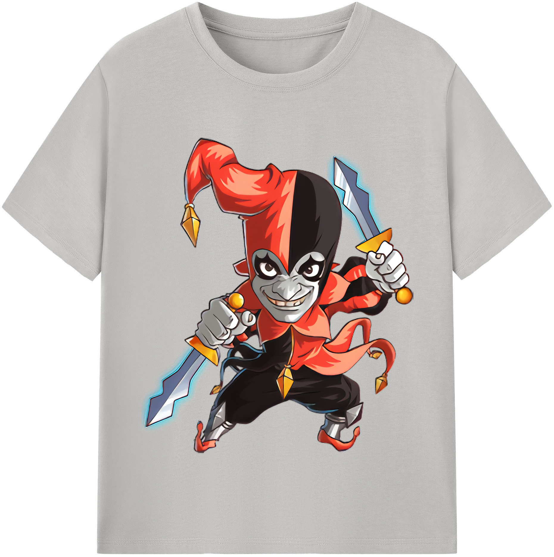 リーグ・オブ・レジェンド League of Legends LOL 綿100％半袖Tシャツ（フロントプリント）
