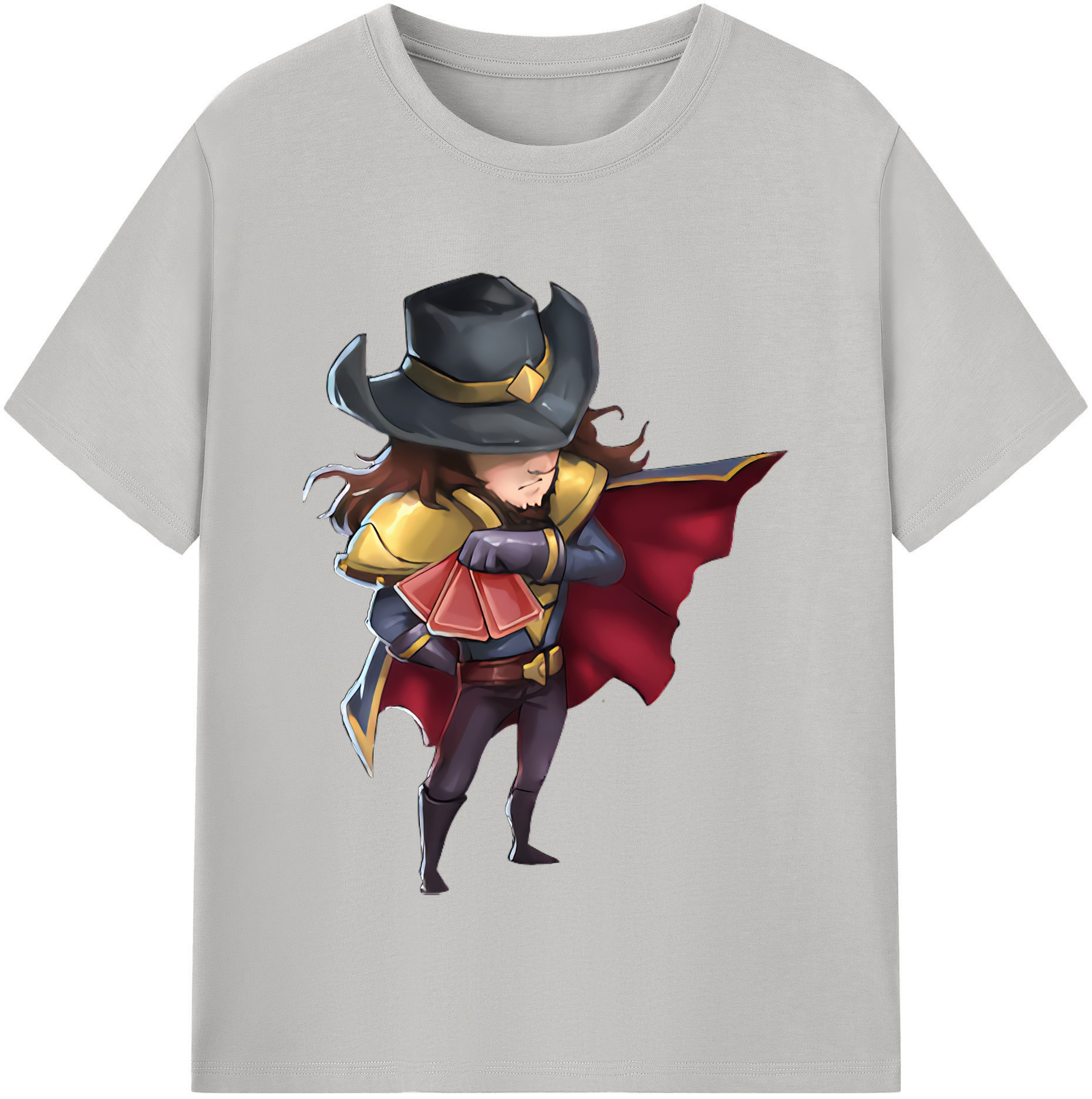 リーグ・オブ・レジェンド League of Legends LOL 綿100％半袖Tシャツ（フロントプリント）