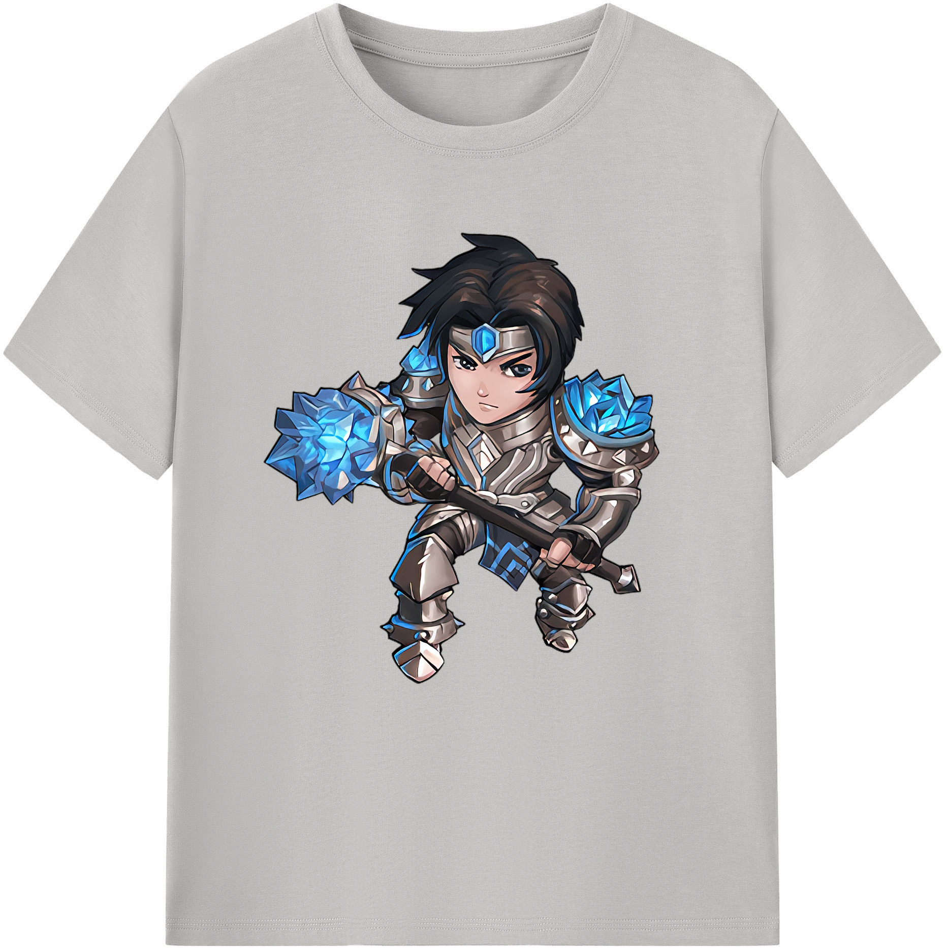 リーグ・オブ・レジェンド League of Legends LOL 綿100％半袖Tシャツ（フロントプリント）